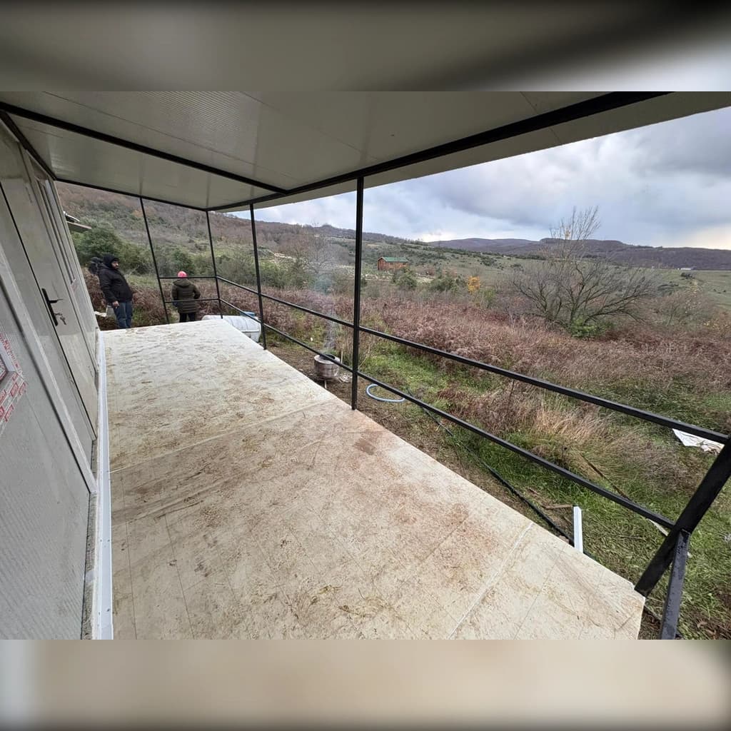 Verandalı Doğa Evi Kurulumu