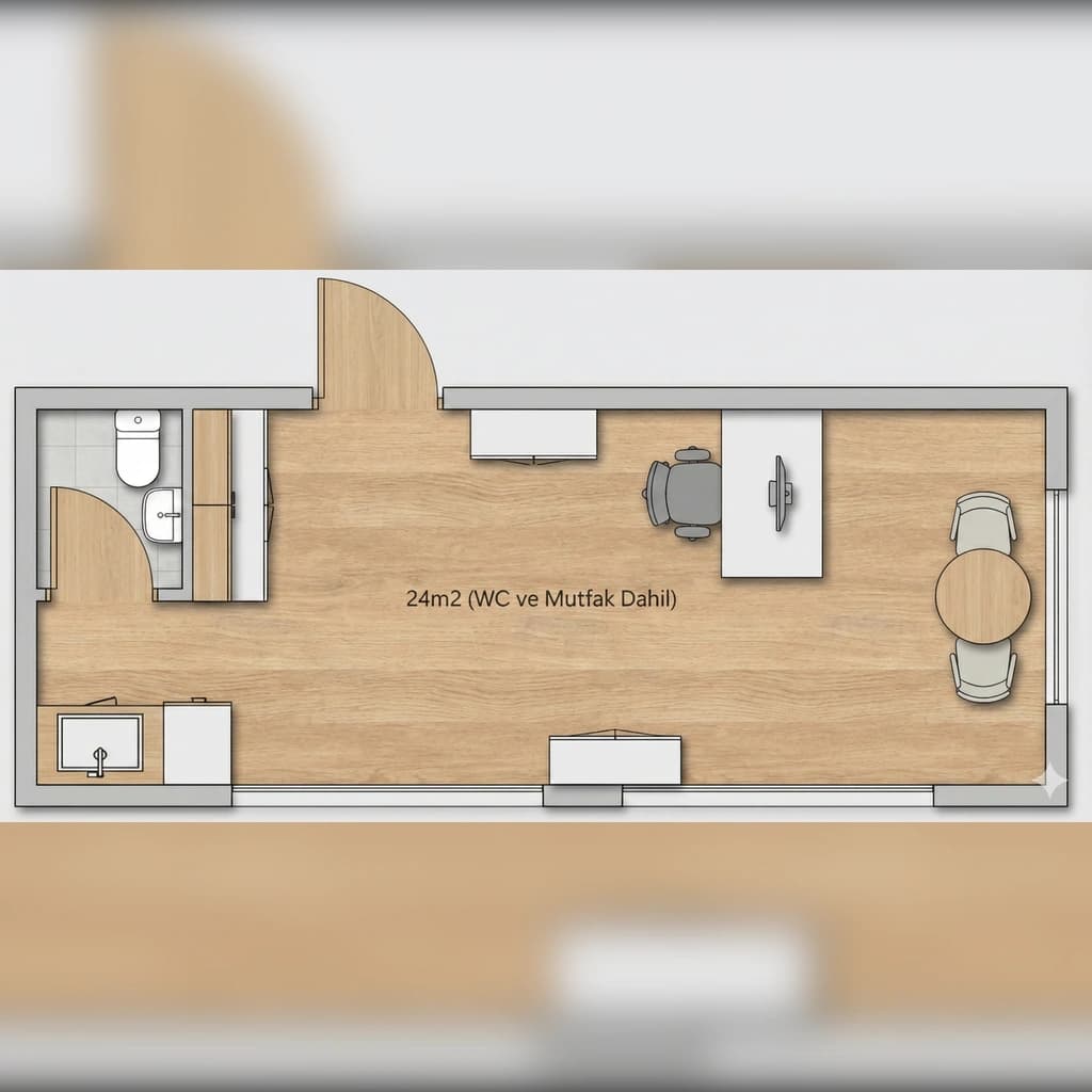 Çok Gözlü Prefabrik WC-Duş Kompleksi