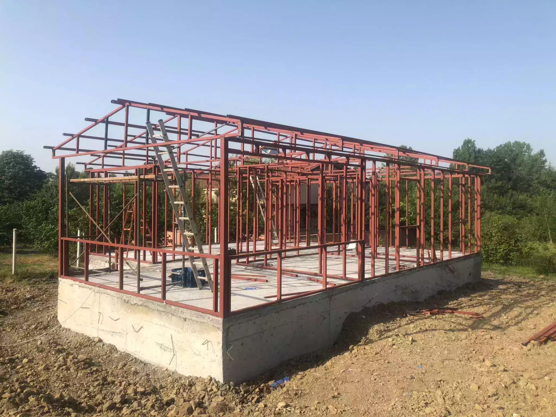 Dubleks Çelik Konut Tasarımı