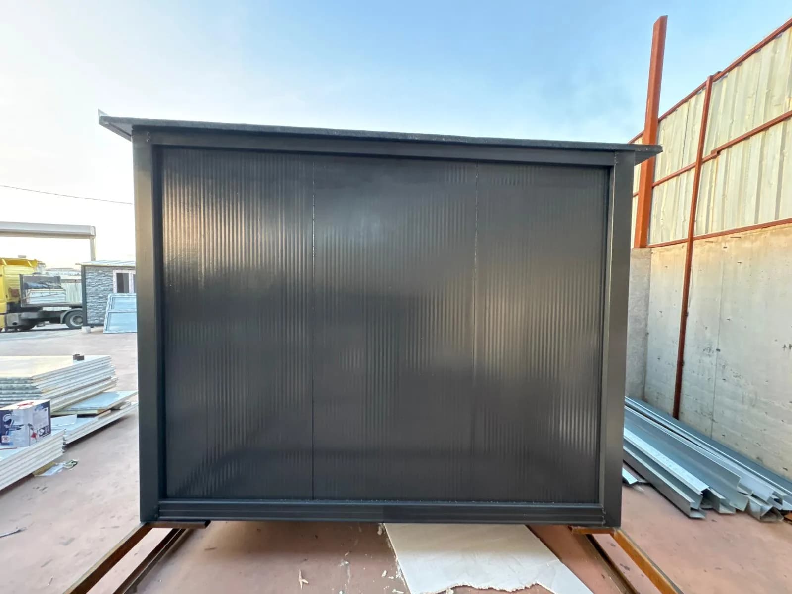10x3m 30m² Tek Eğim Çatılı Premium Konteyner Ofis Projesi thumbnail 14