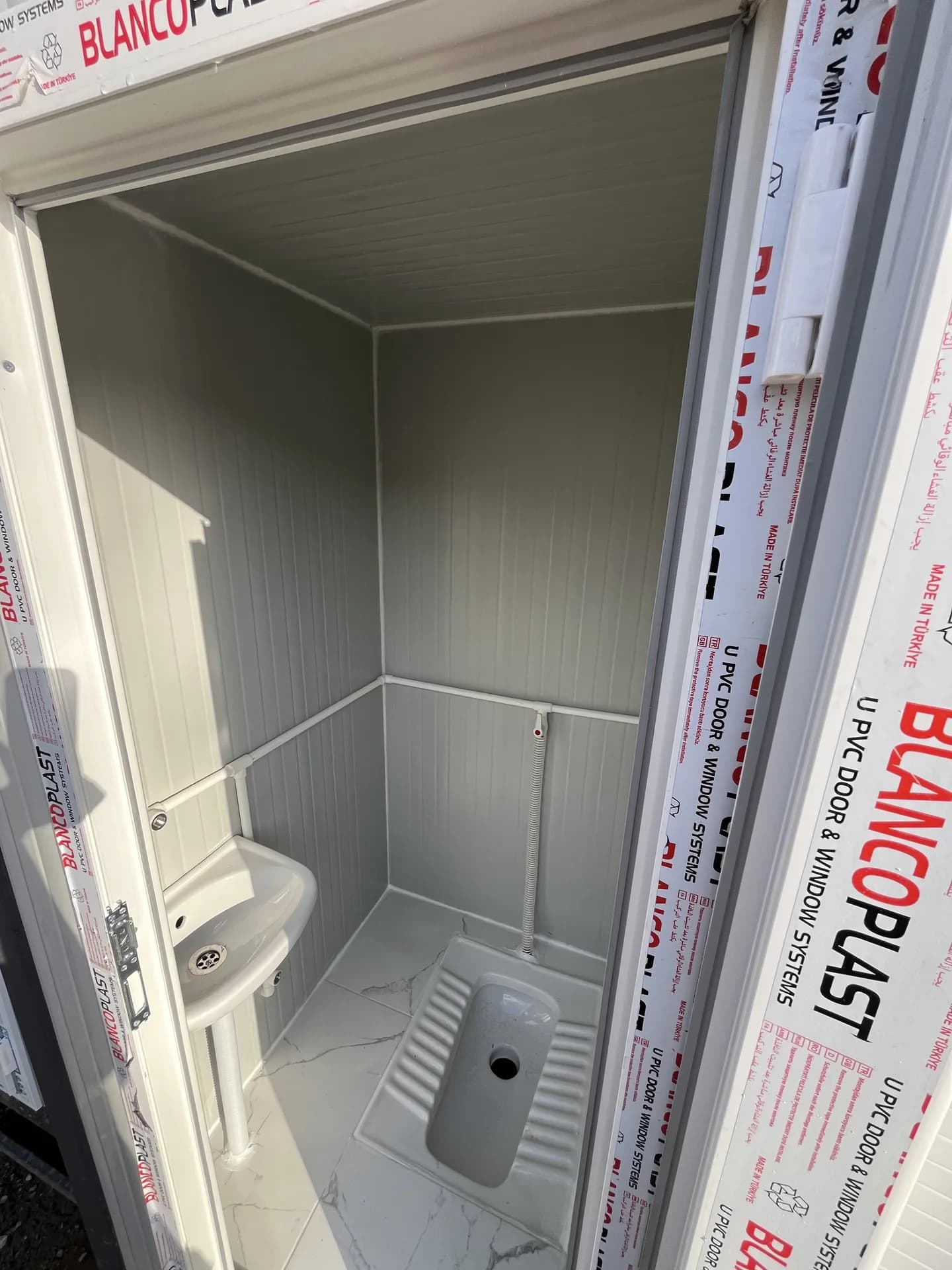 110x310 3lü Duş Kabini - İç Mekan ve Tesisat Detayı 7