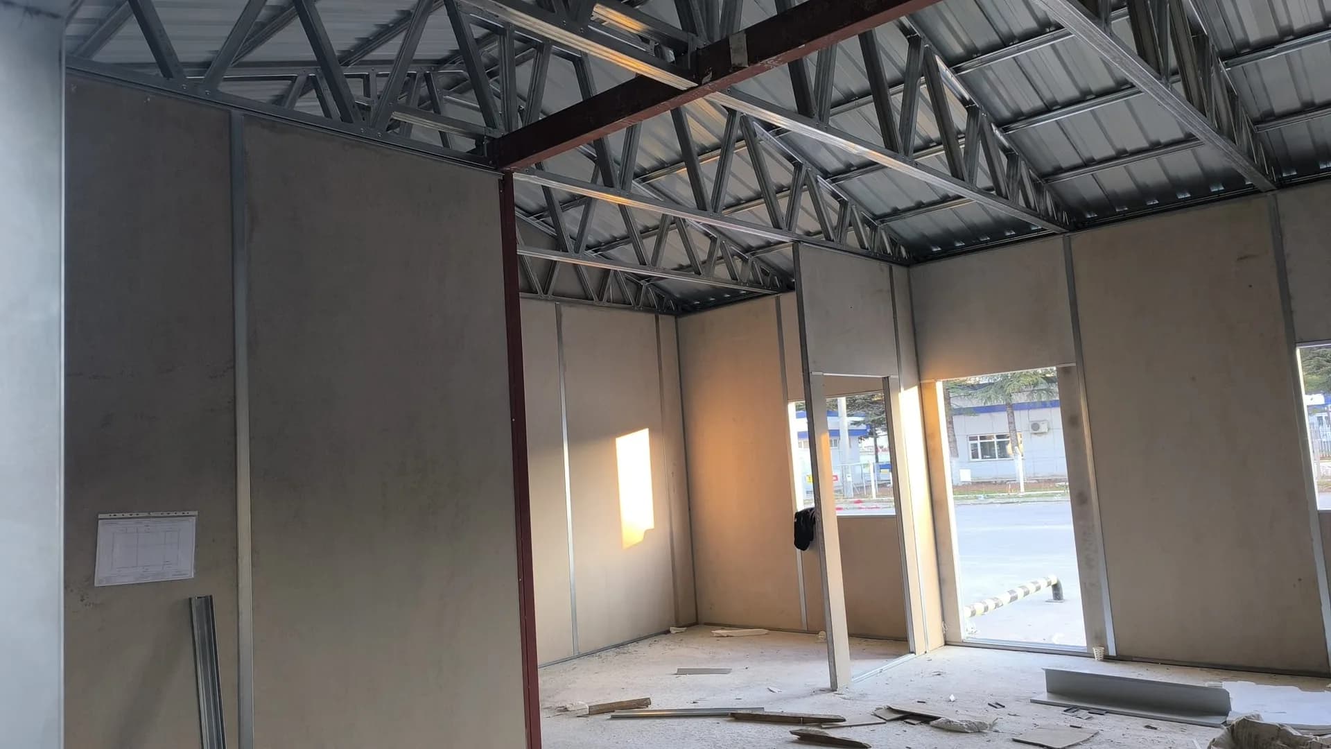 112m² Intertek Kırıkkale Gaz Dolum Merkezi Prefabrik Ofis Projesi thumbnail 4