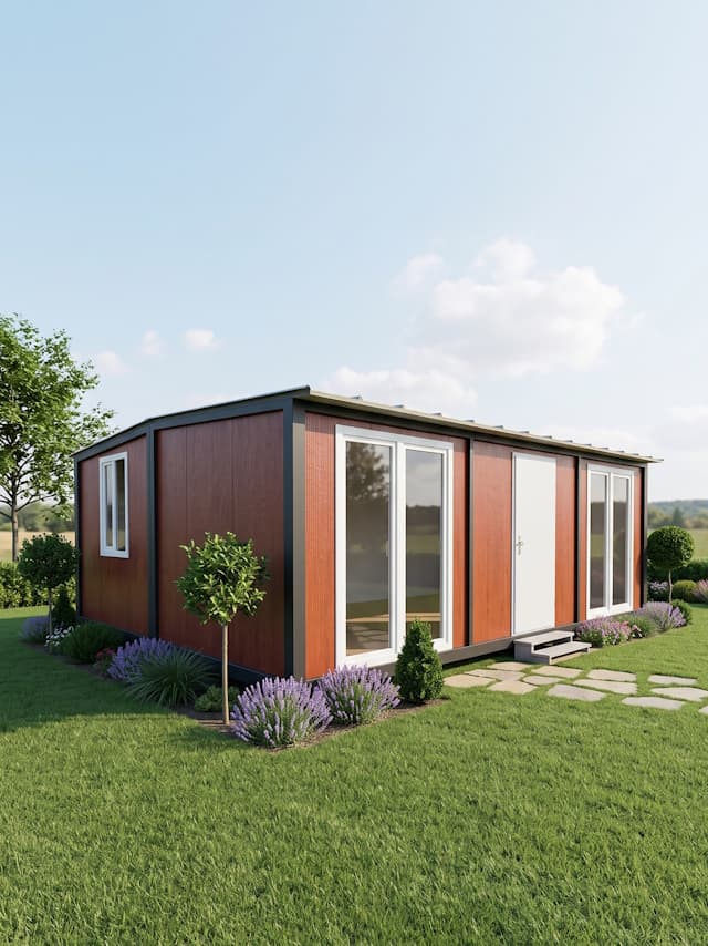 42m2 2+1 Birleşim Modeli Prefabrik Konteyner Ev