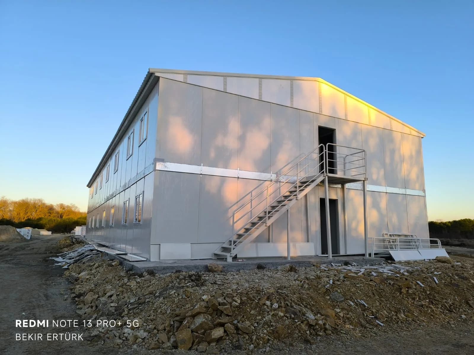 1472m² Silivri Gülermak 250 Kişilik Prefabrik Yatakhane Kompleksi
