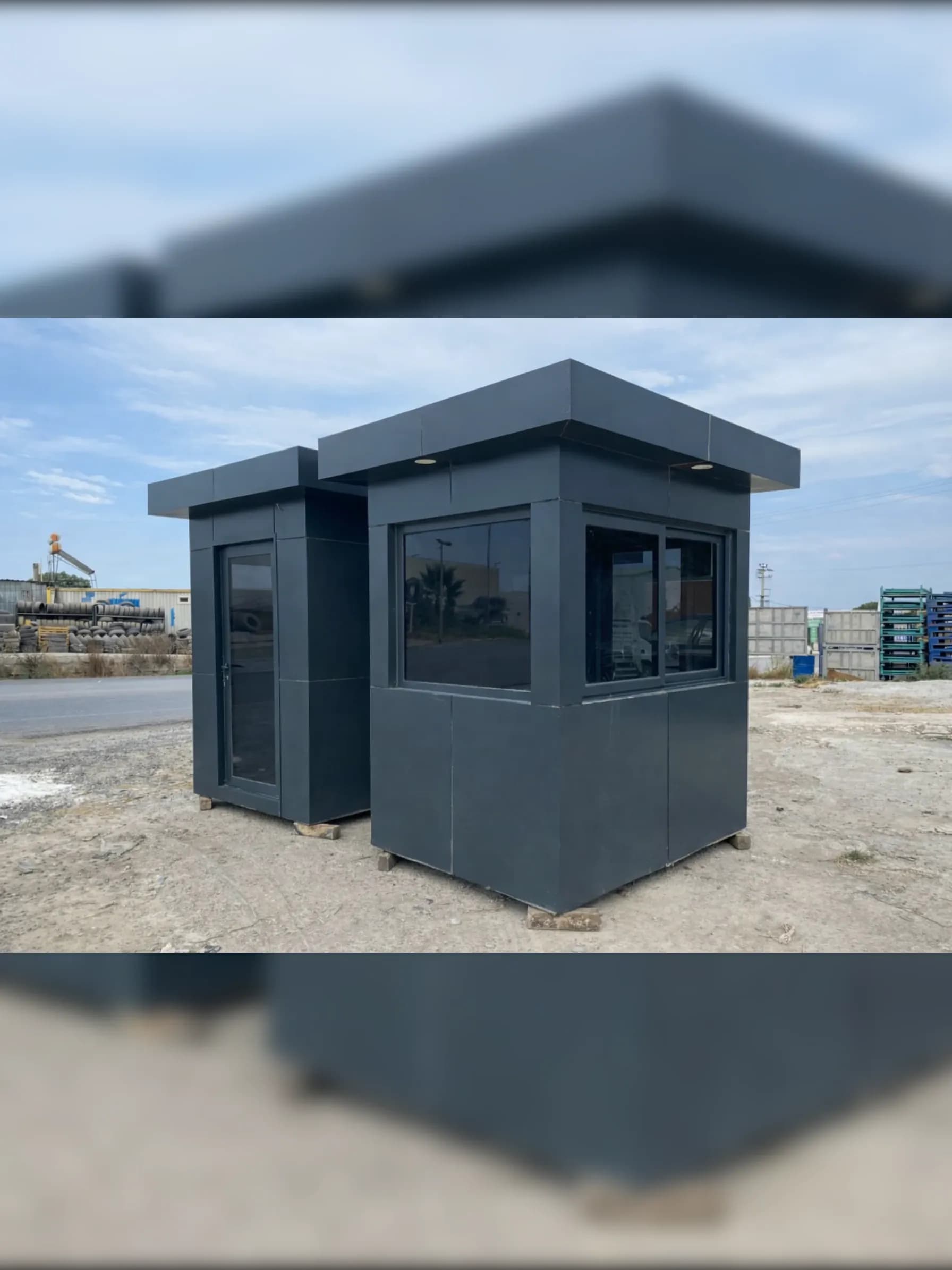 150x200 Kompozit Kaplama Güvenlik Kabini