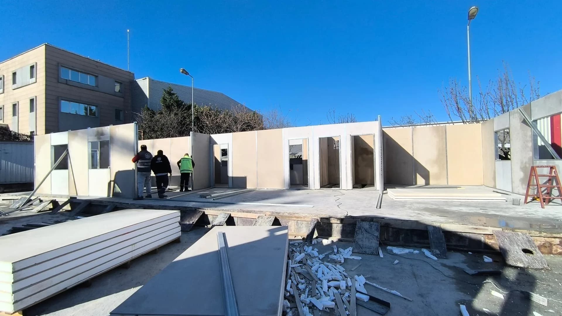 215m² Besantaş Esenyurt Prefabrik İdari Ofis Projesi thumbnail 4