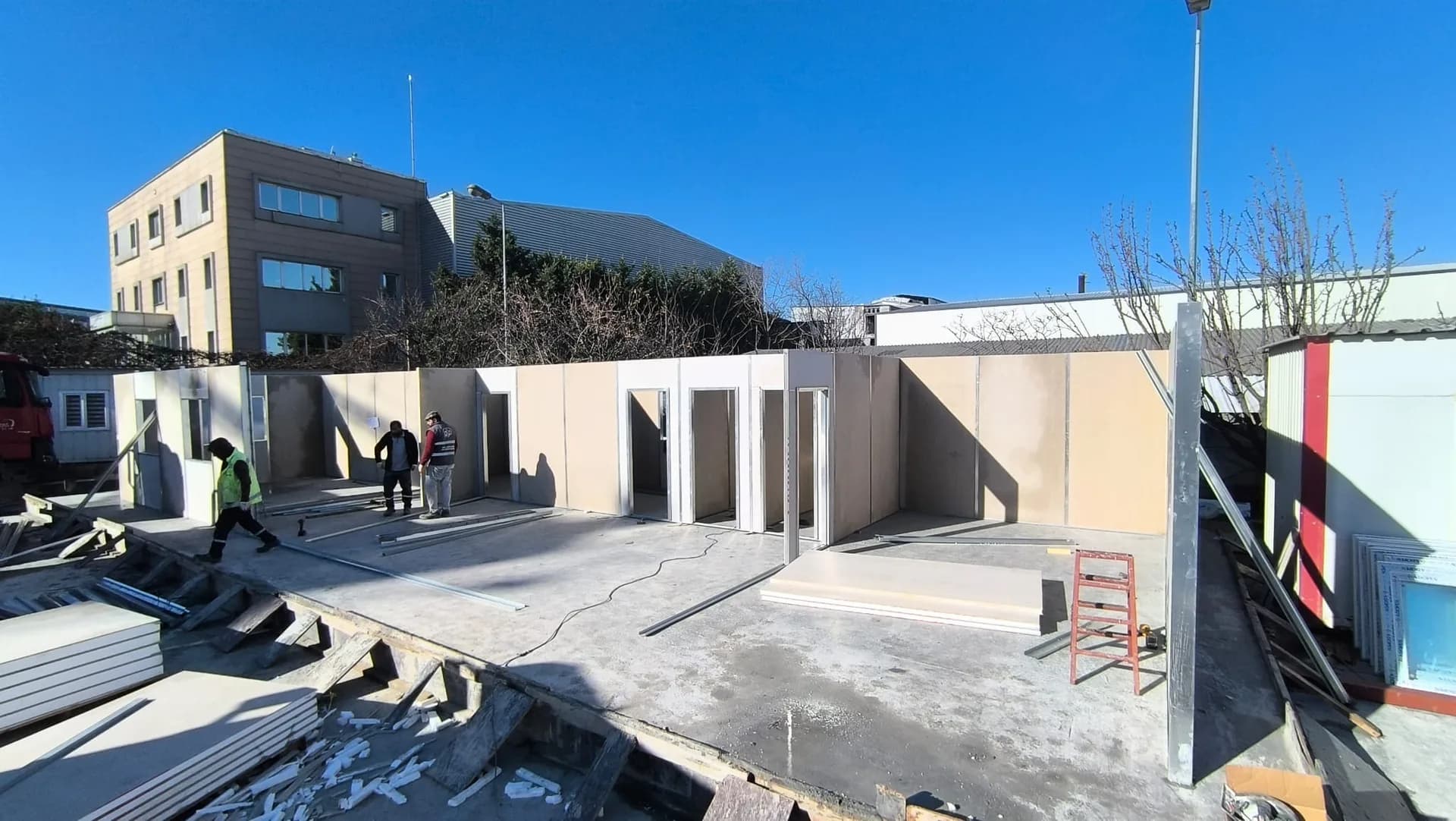 215m² Besantaş Esenyurt Prefabrik İdari Ofis Projesi thumbnail 6