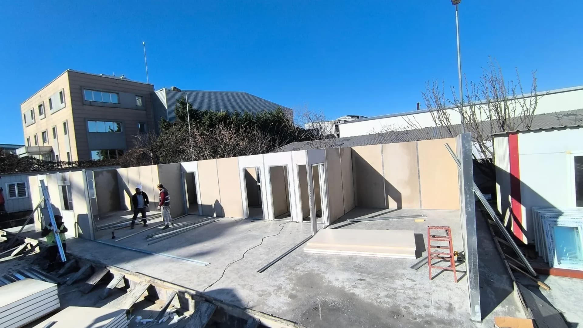 215m² Besantaş Esenyurt Prefabrik İdari Ofis Projesi thumbnail 7