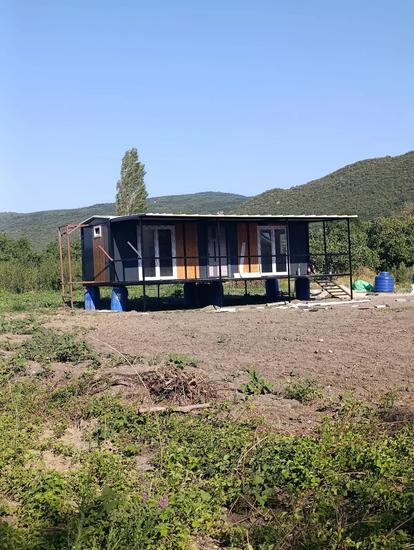 24m² Ev + 20m² Verandalı ve Platformlu 44m² Konteyner Ev · Bursa thumbnail 4