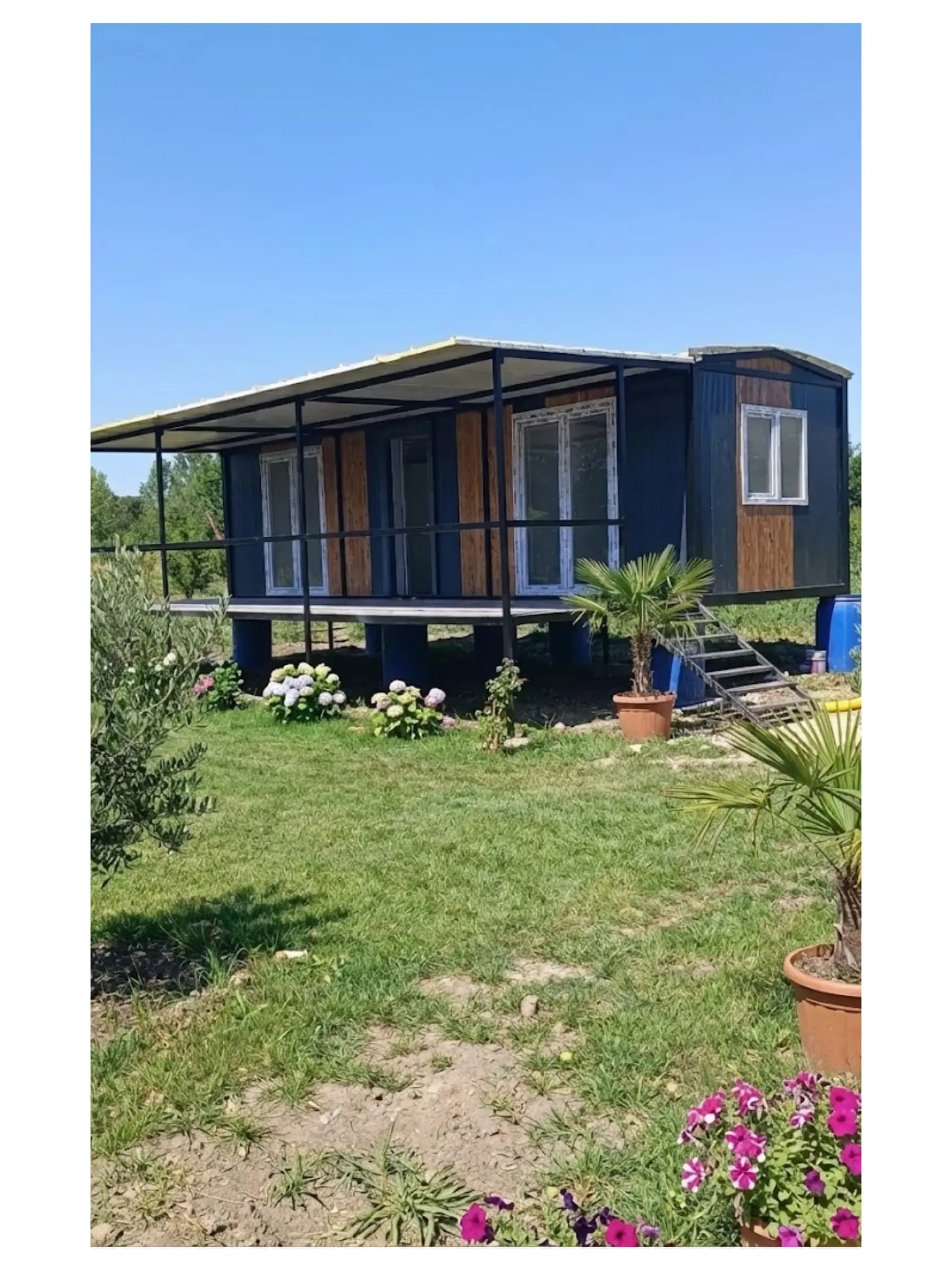 44m2 Prefabrik Konteyner Ev