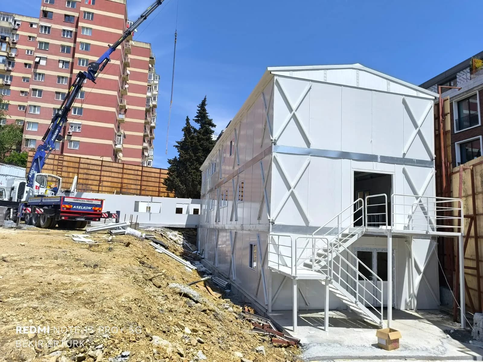 3000m² Etiler Hukukçular Sitesi 3 Katlı Prefabrik Ofis Kampüsü Projesi thumbnail 5