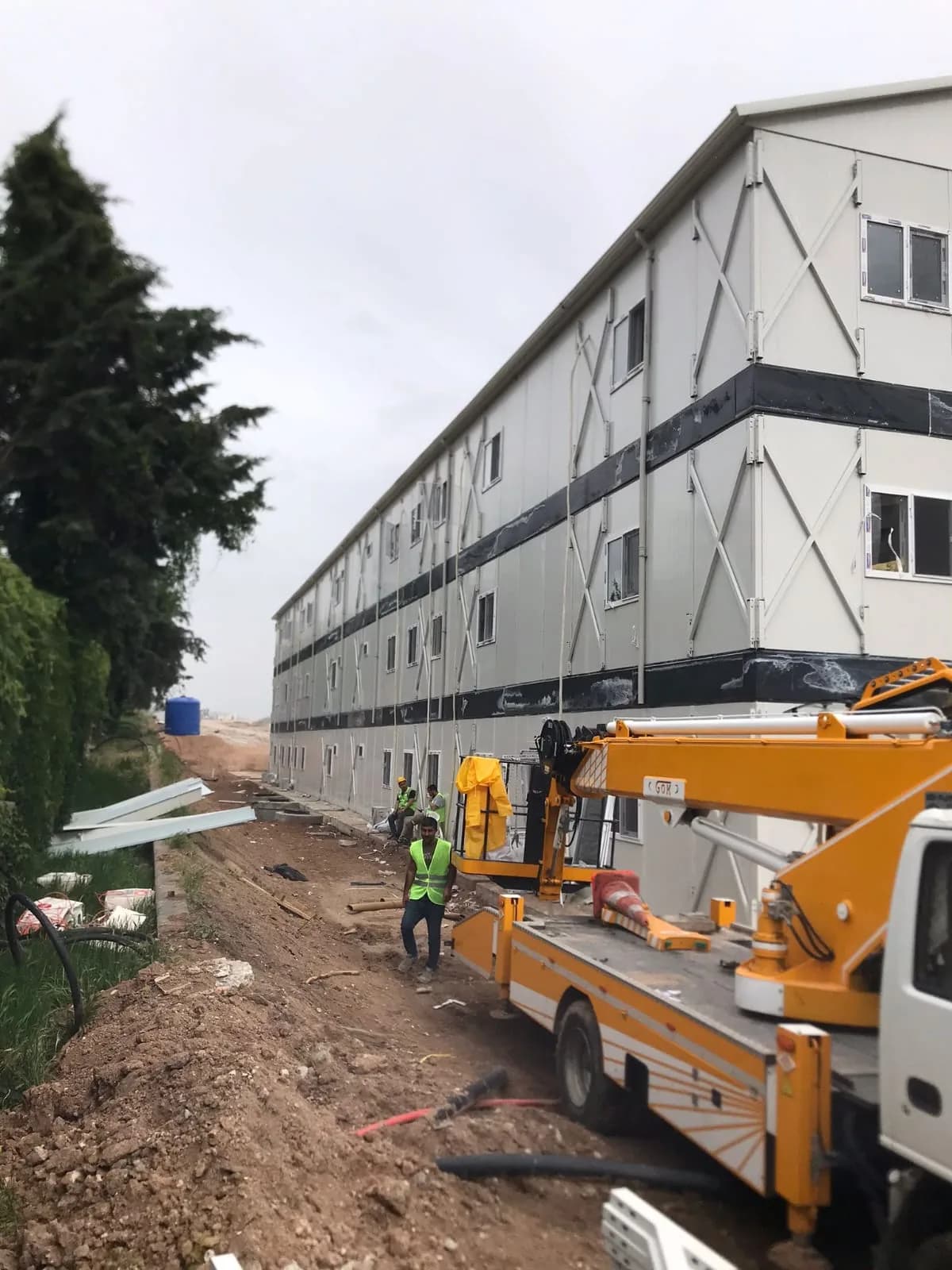 3000m² Rönesans Holding Ulus L-Tipi 3 Katlı Prefabrik Kampüs Projesi thumbnail 17
