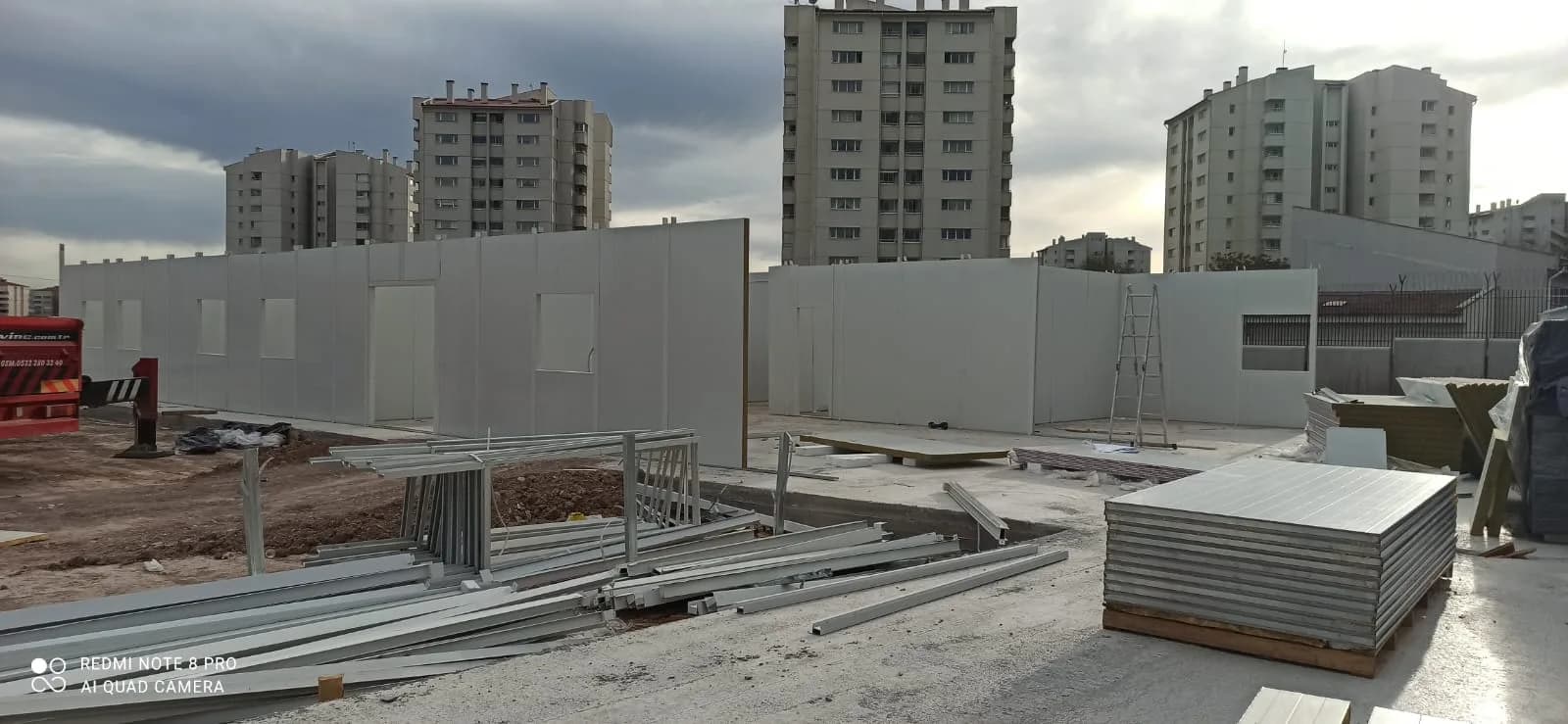 3000m² Rönesans Holding Ulus L-Tipi 3 Katlı Prefabrik Kampüs Projesi thumbnail 8