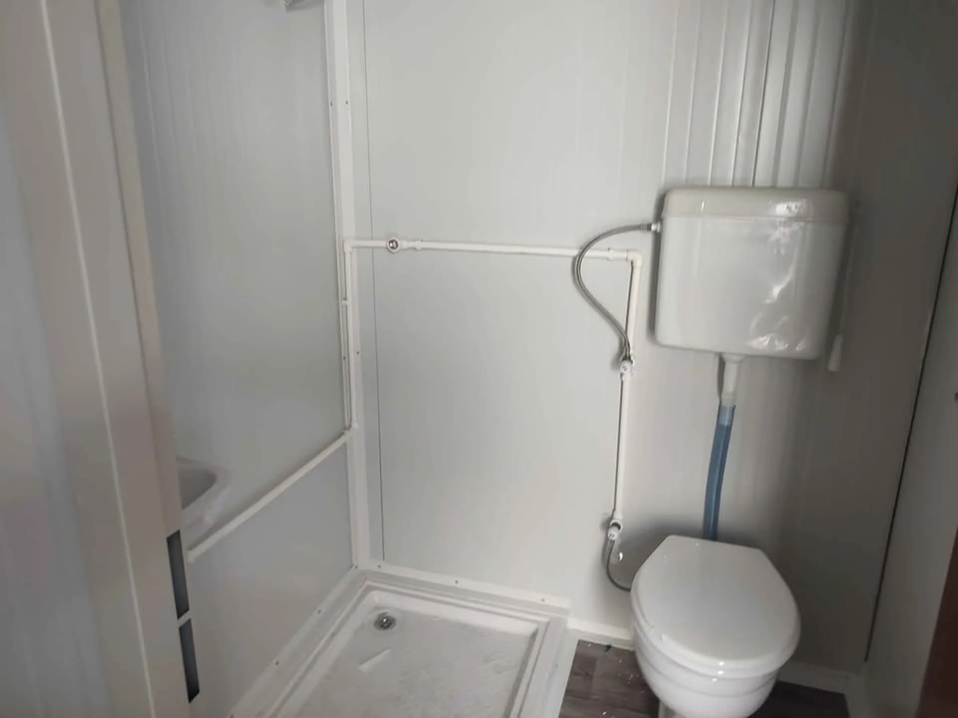 konteyner ev banyo wc alanı kompakt tasarım