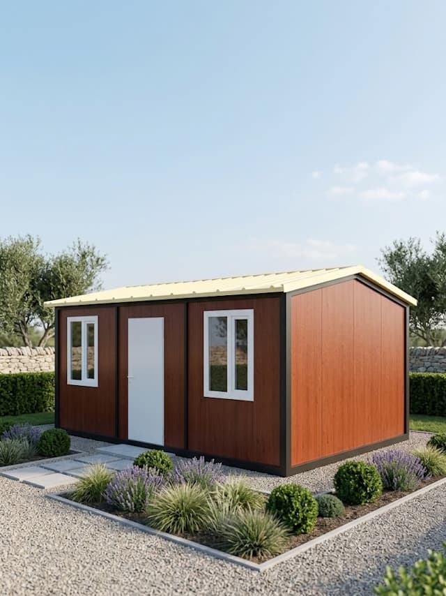 6x4 (24m2) Prefabrik Konteyner Ev - Ofis