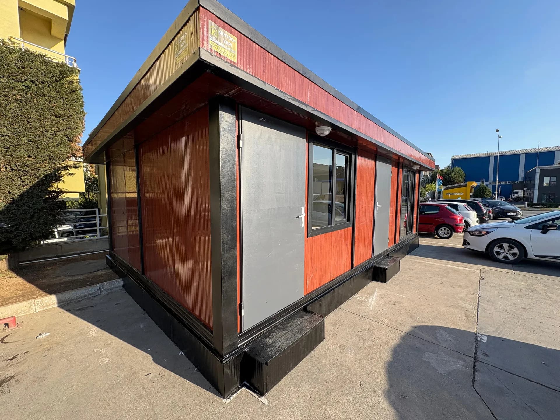 4.5x7.5m 34m² Parapet Detaylı Konteyner Ofis · Sancaktepe Samet Lojistik thumbnail 7