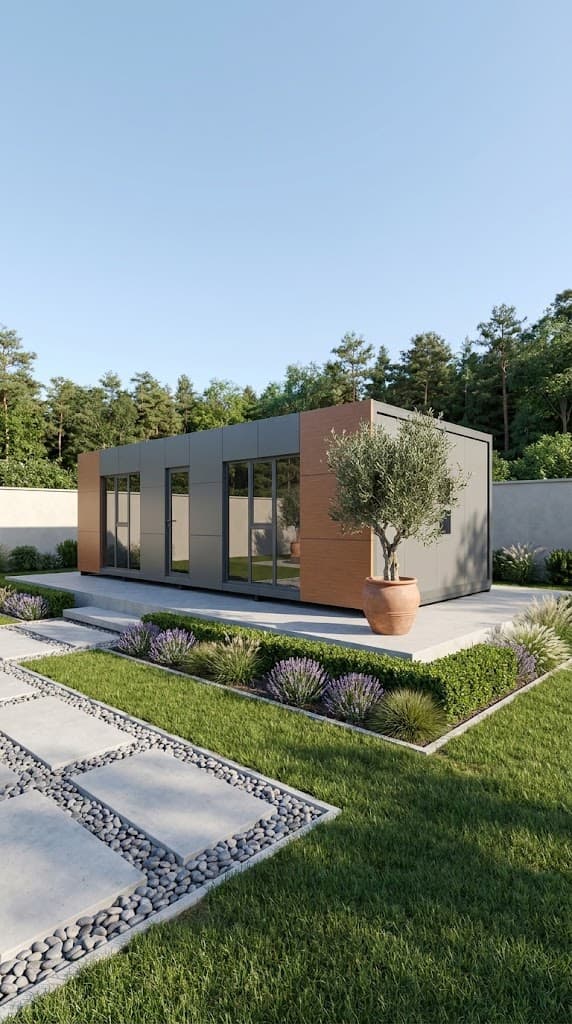 10x4 (40m2) Kompozit Kaplama Konteyner Ev & Ofis
