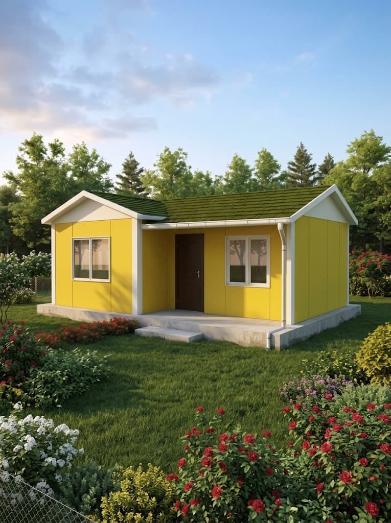 40m2 Tek Katlı Çelik Ev