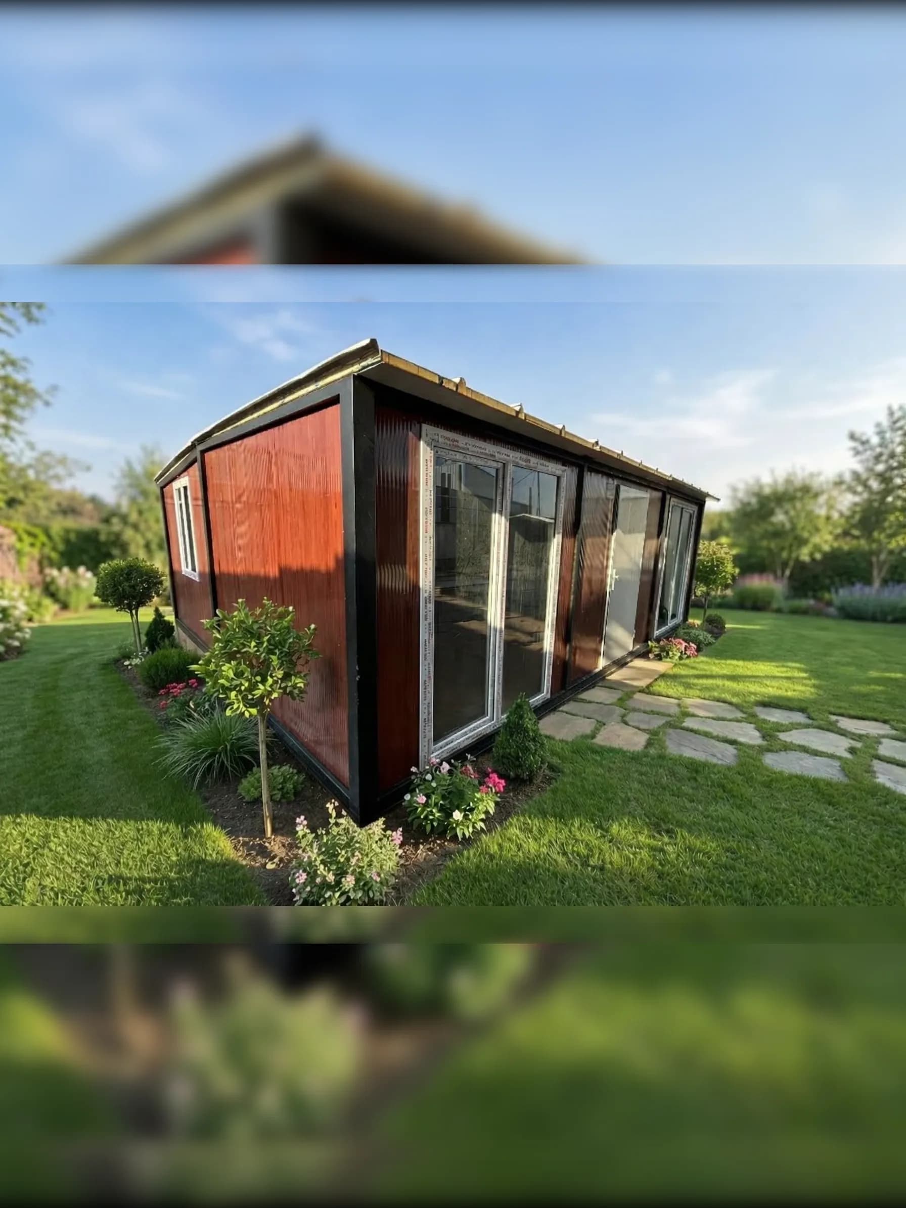 42m2 2+1 Birleşim Modeli Prefabrik Konteyner Ev