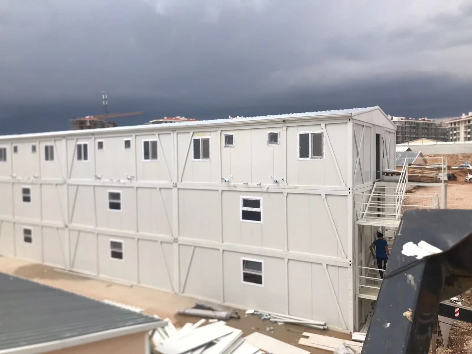 48 Adet Konteyner Adıyaman TOKİ 3 Katlı Şantiye Kampüsü görsel 2