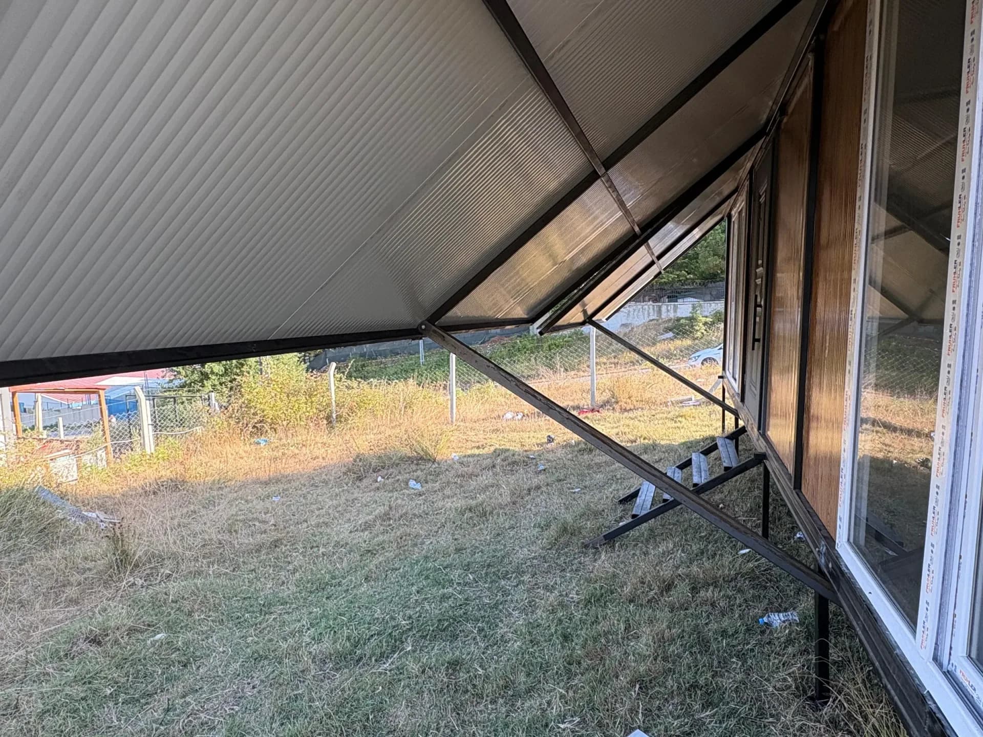 konteyner ev sundurma altı kullanım alanı