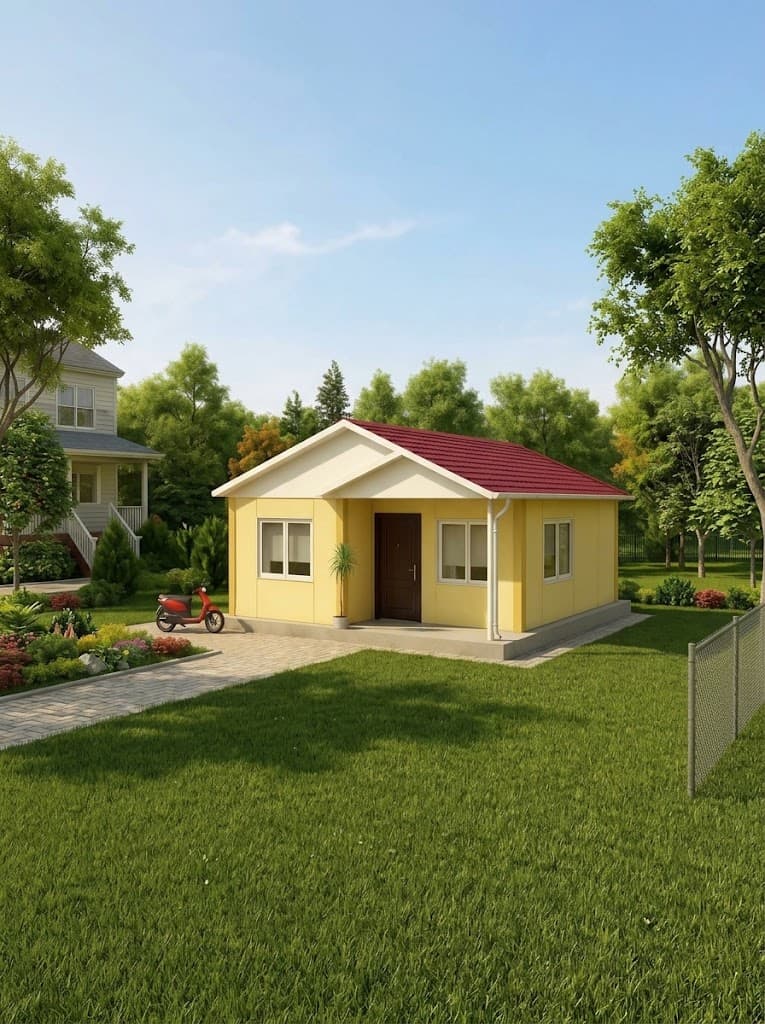 58m2 Tek Katlı Çelik Ev