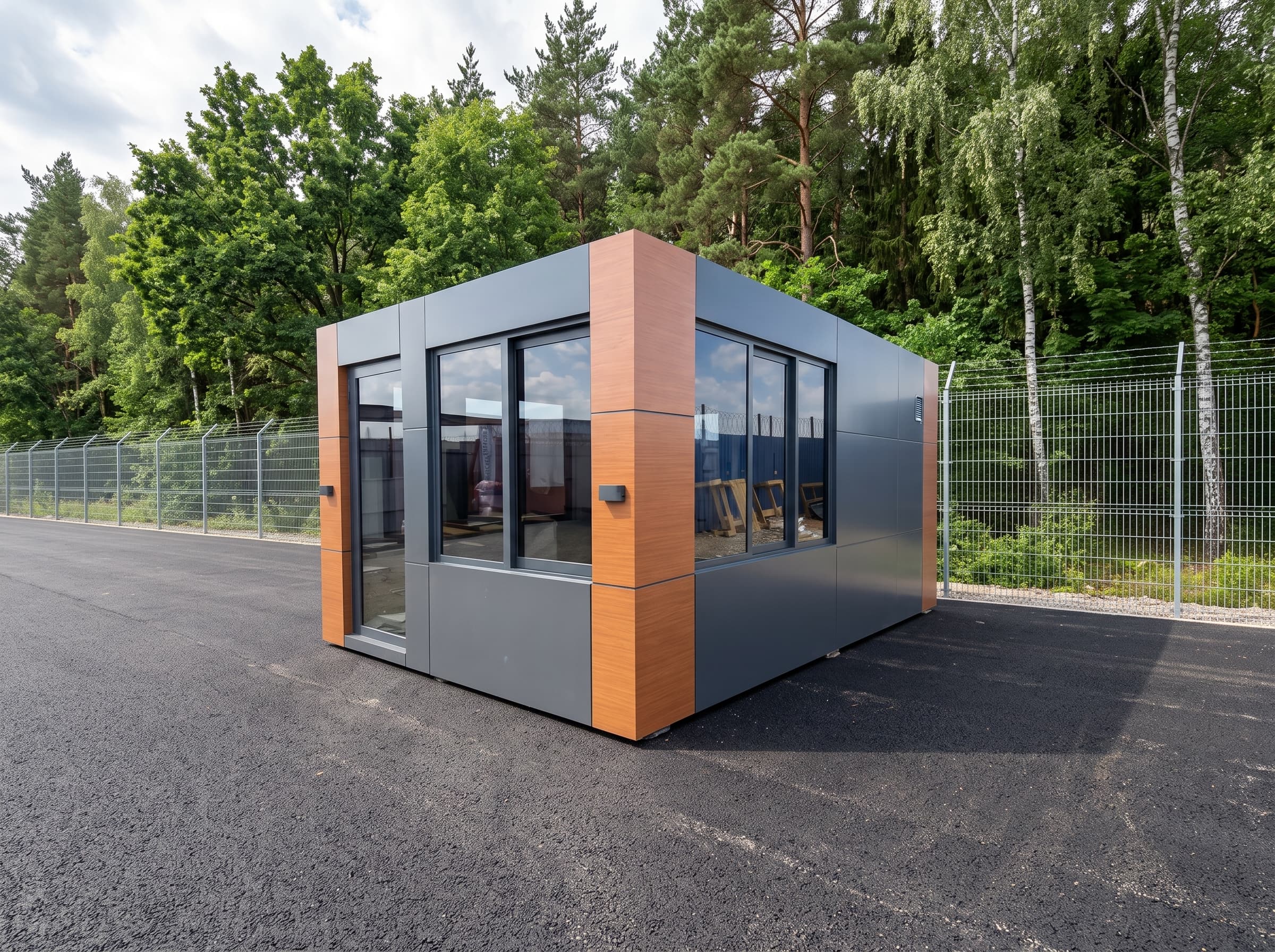 5x3 (15m2) Kompozit Kaplama Konteyner Ofis & Ev - Görsel 1