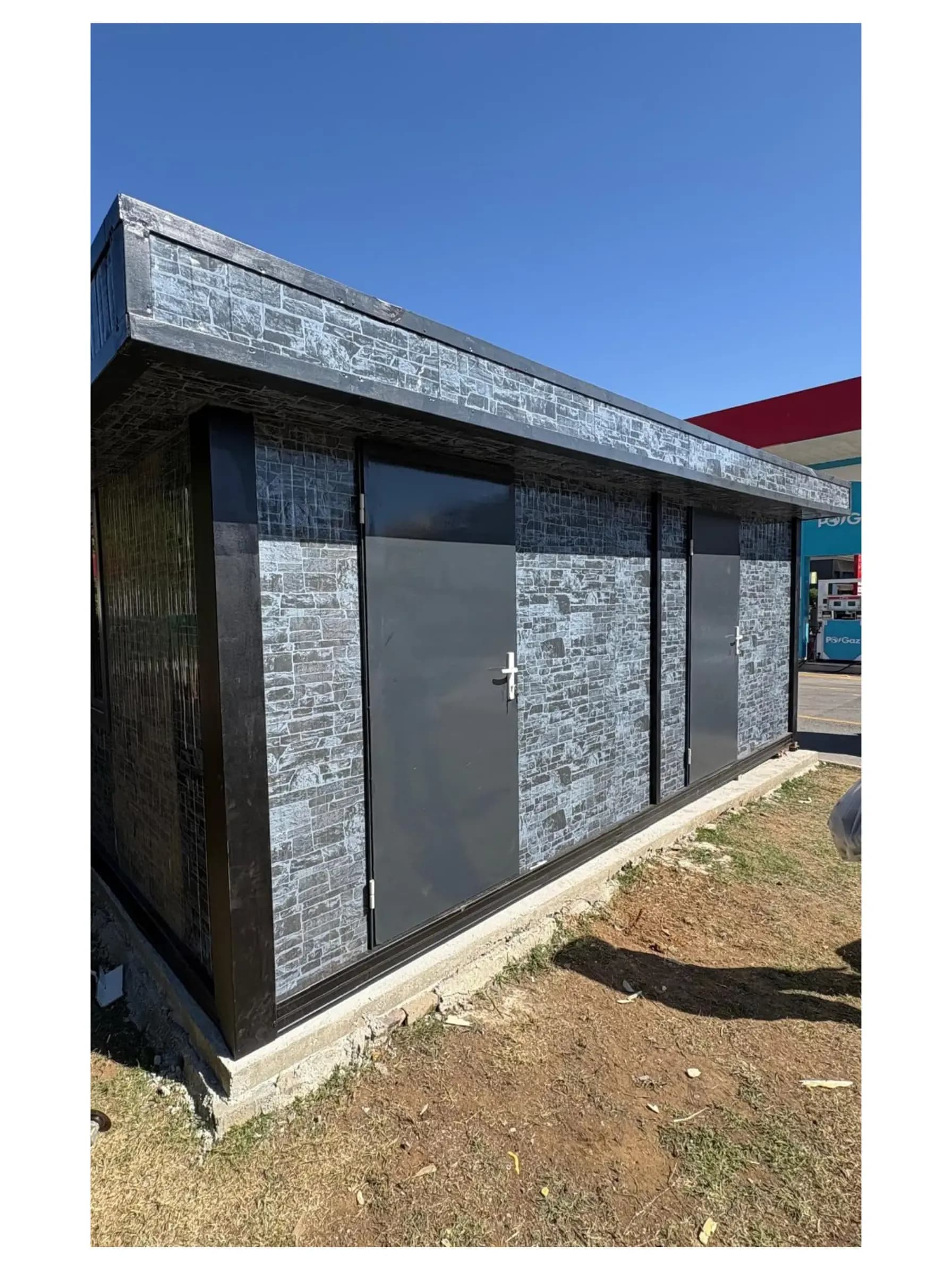 6x4 (24m2) Harpuşta Detay Prefabrik Konteyner Ev - Ofis