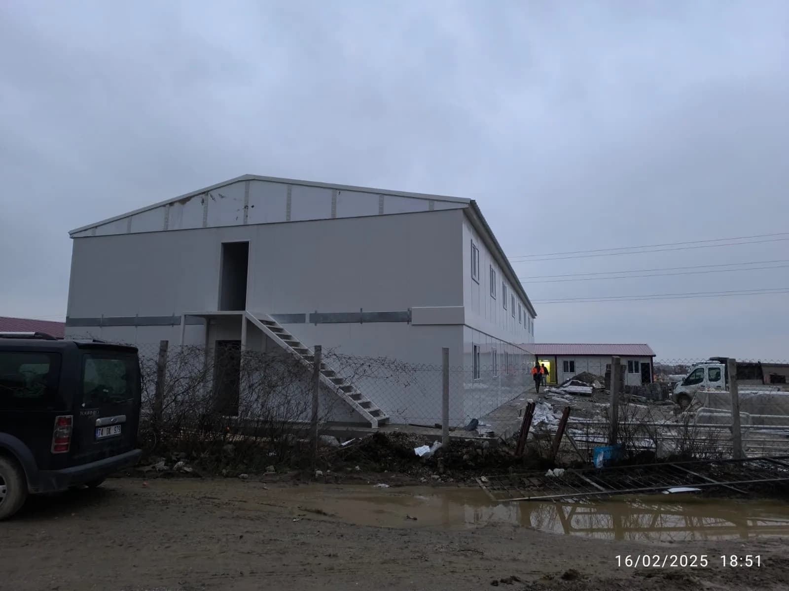 750m² Yalova 300 Kişilik 38 Odalı Prefabrik Yatakhane Projesi thumbnail 3