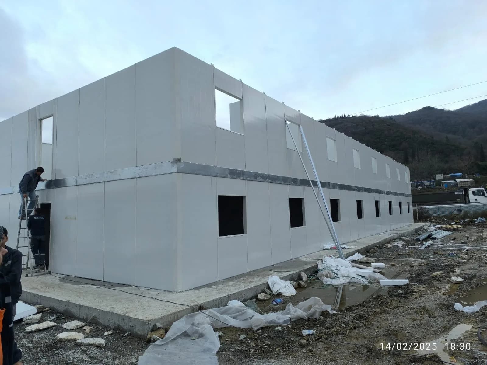 750m² Yalova 300 Kişilik 38 Odalı Prefabrik Yatakhane Projesi thumbnail 5