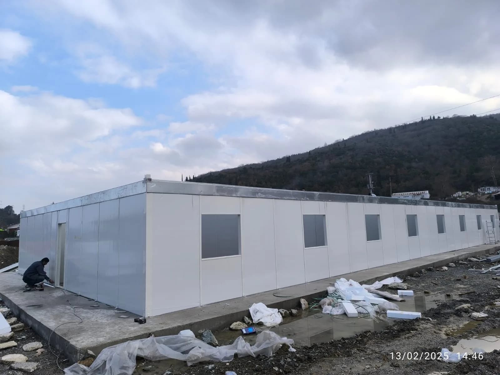 750m² Yalova 300 Kişilik 38 Odalı Prefabrik Yatakhane Projesi thumbnail 6