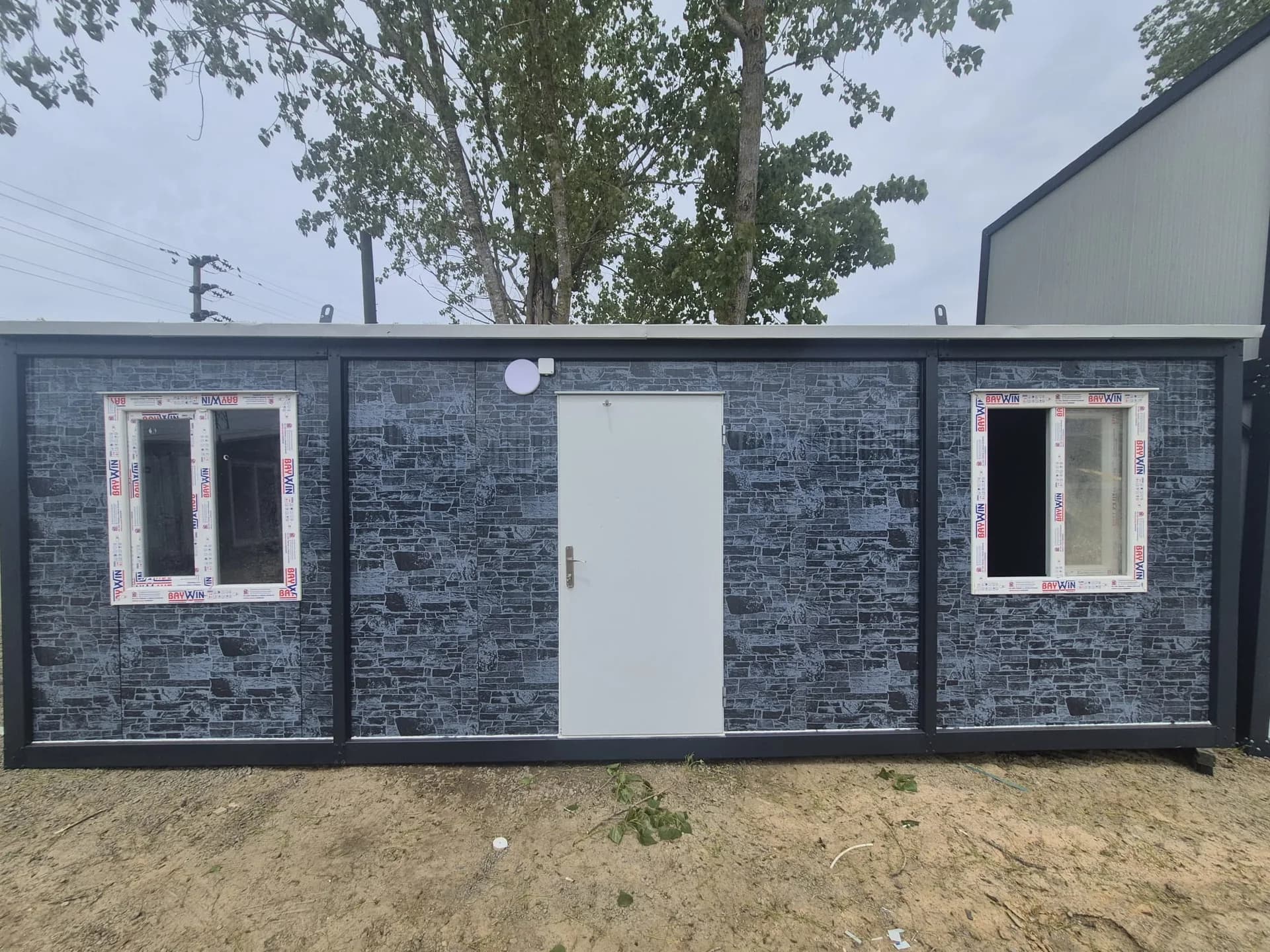 7x3 (21m²) Demonte 1+1 Beşik Çatı Konteyner Ofis - Ev - İç Mekan ve Donanım Detayı 4