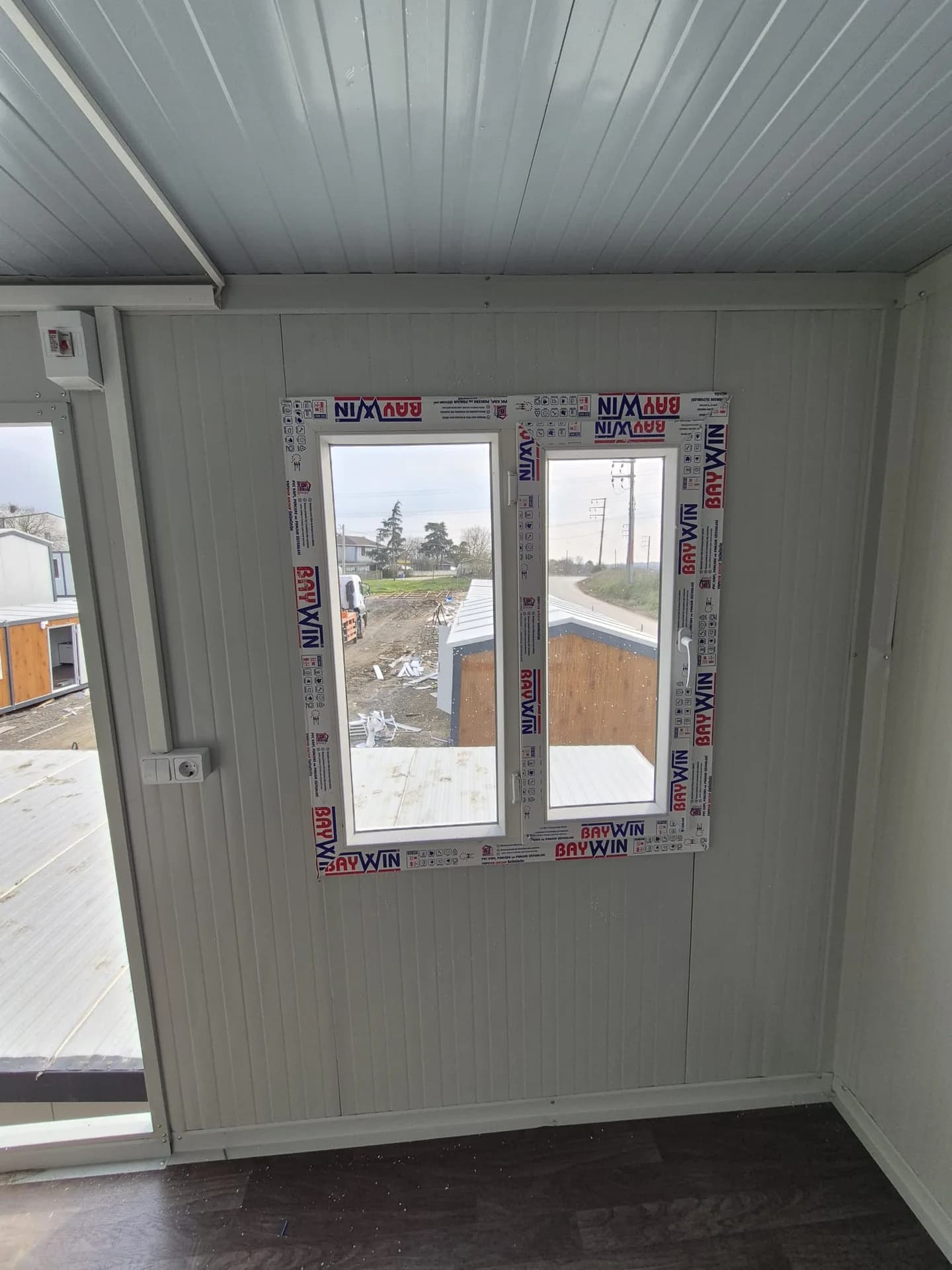 7x3 (21m²) Demonte 1+1 Düz Çatı Konteyner Ofis - Ev - İç Mekan ve Donanım Detayı 13