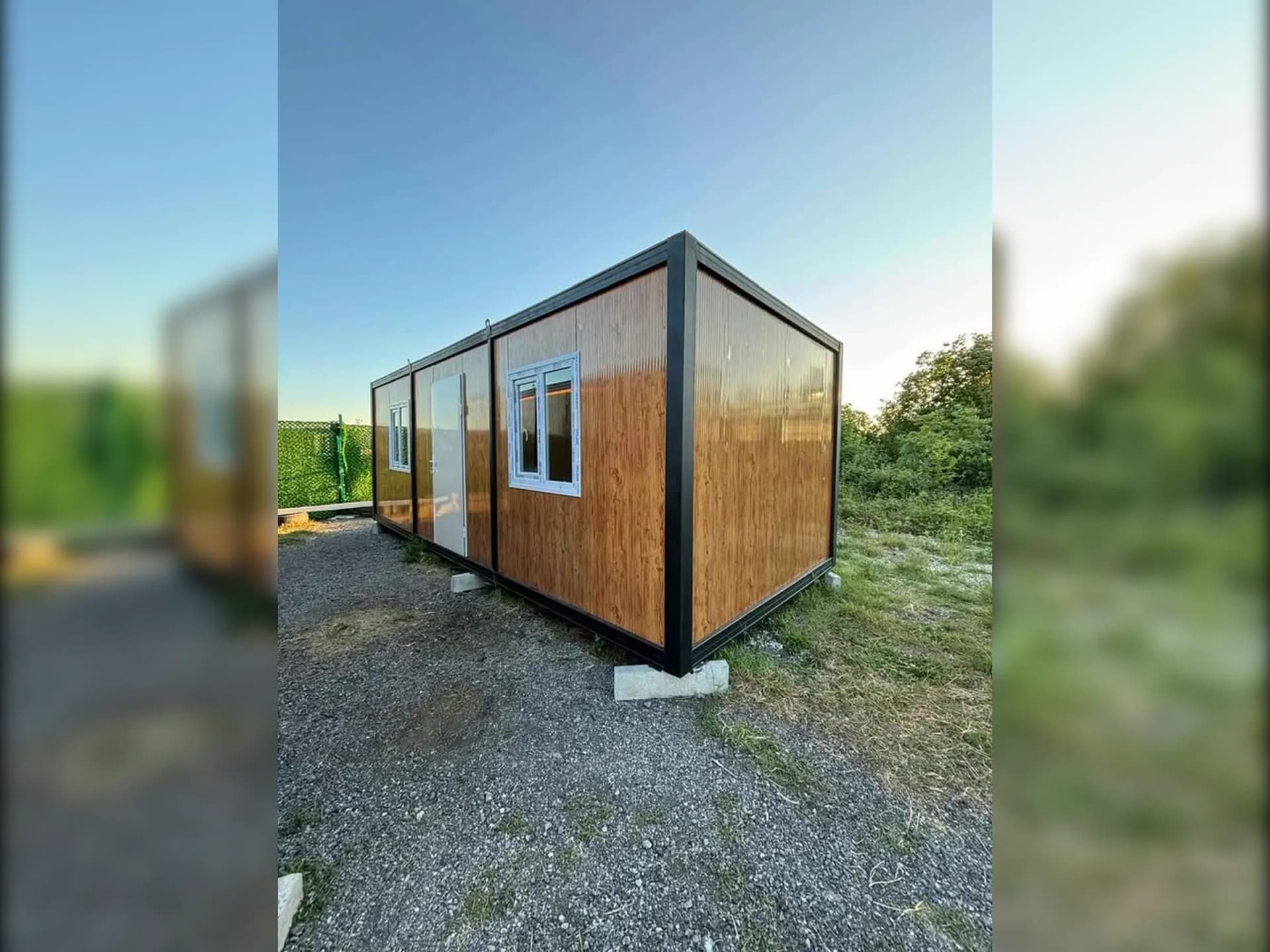 şantiye konteyneri köşe cephe modern tasarım