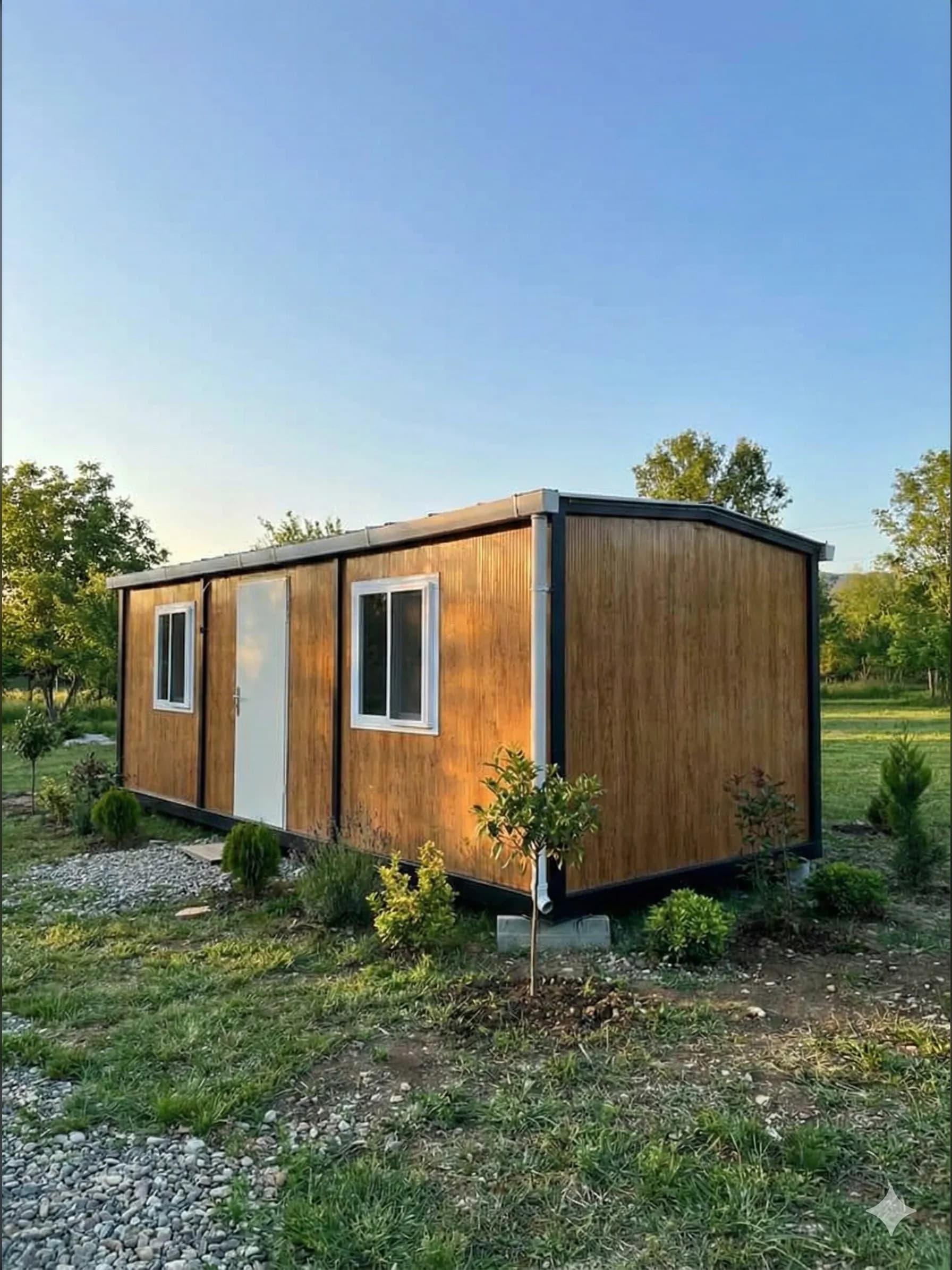 21m2 Prefabrik Konteyner Ev – Ofis