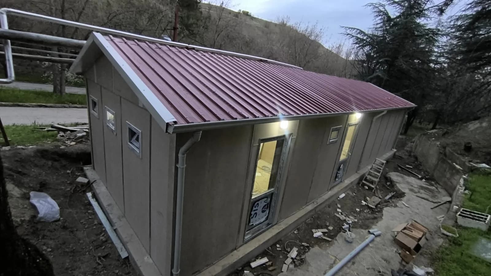 80m² Ankara Mamak Fibercement Kaplamalı Prefabrik Konut Projesi thumbnail 3