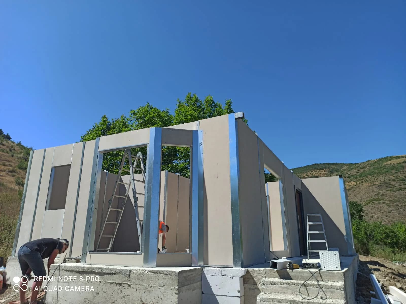 80m² Çatalca Şarkköy 3+1 Kubbe Detaylı Prefabrik Villa Projesi thumbnail 4