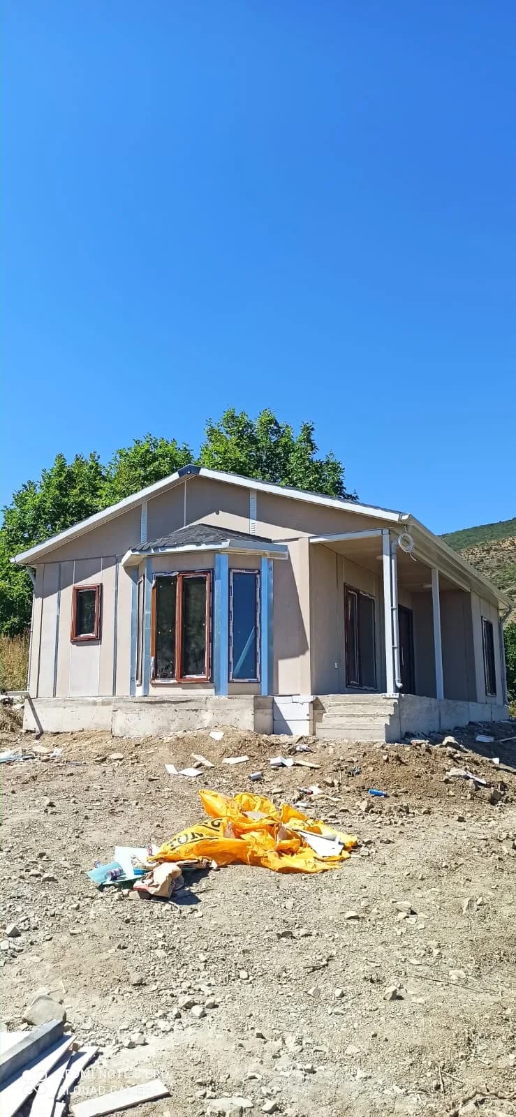 80m² Çatalca Şarkköy 3+1 Kubbe Detaylı Prefabrik Villa Projesi thumbnail 5