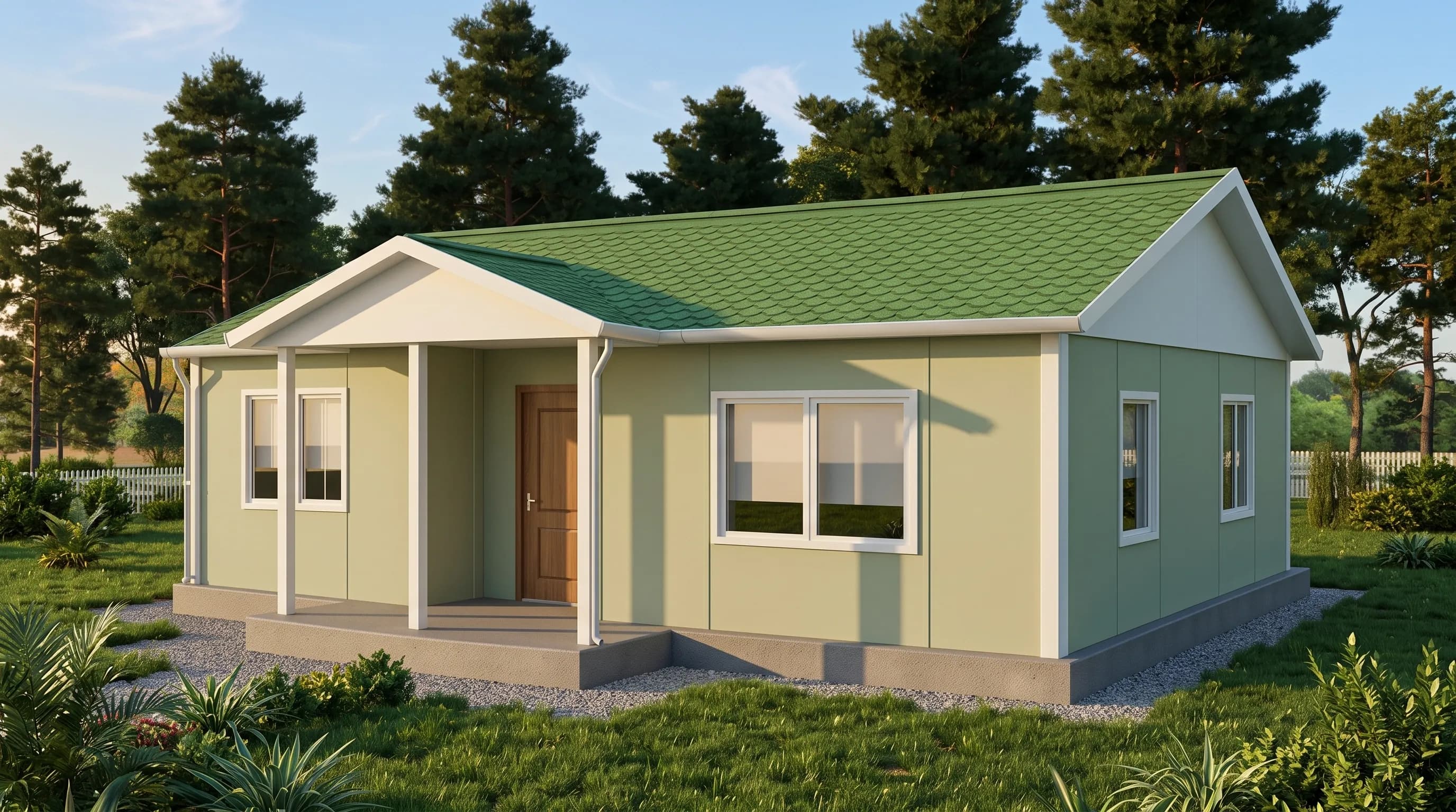 81m2 Tek Katlı Çelik Ev