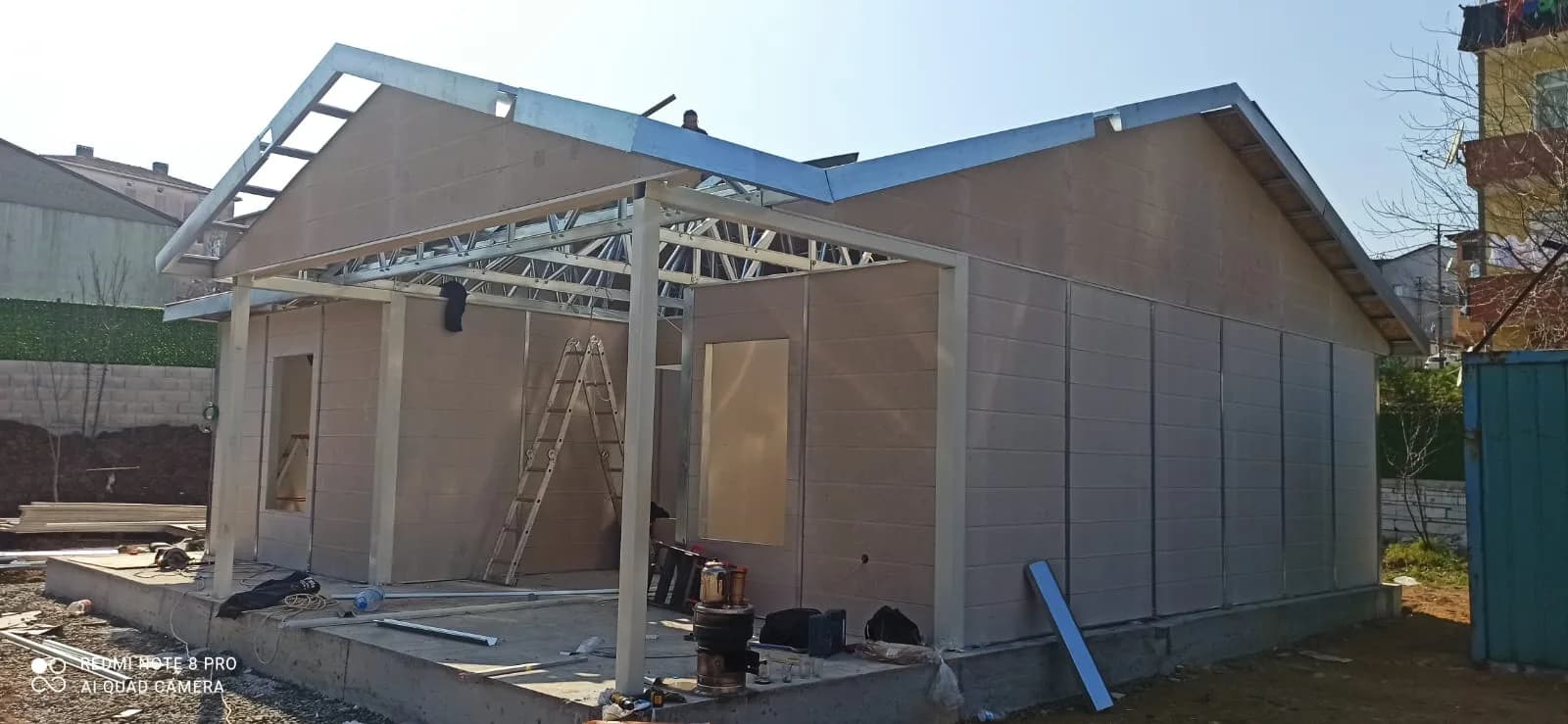 84m² Sancaktepe Yenidoğan 2+1 Verandalı Lüks Prefabrik Villa Projesi thumbnail 3