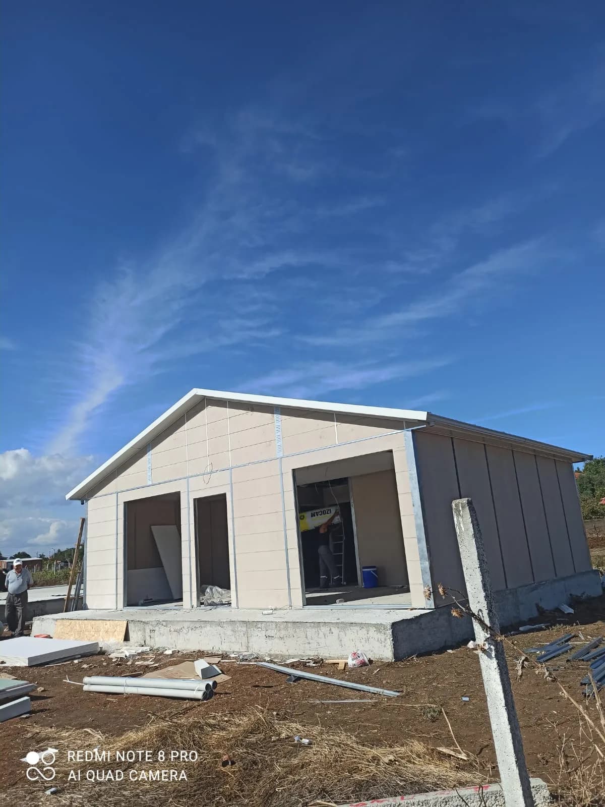 85m² Kırklareli Vize Fugalı Metal Kiremit Çatılı Prefabrik Konut Projesi thumbnail 5