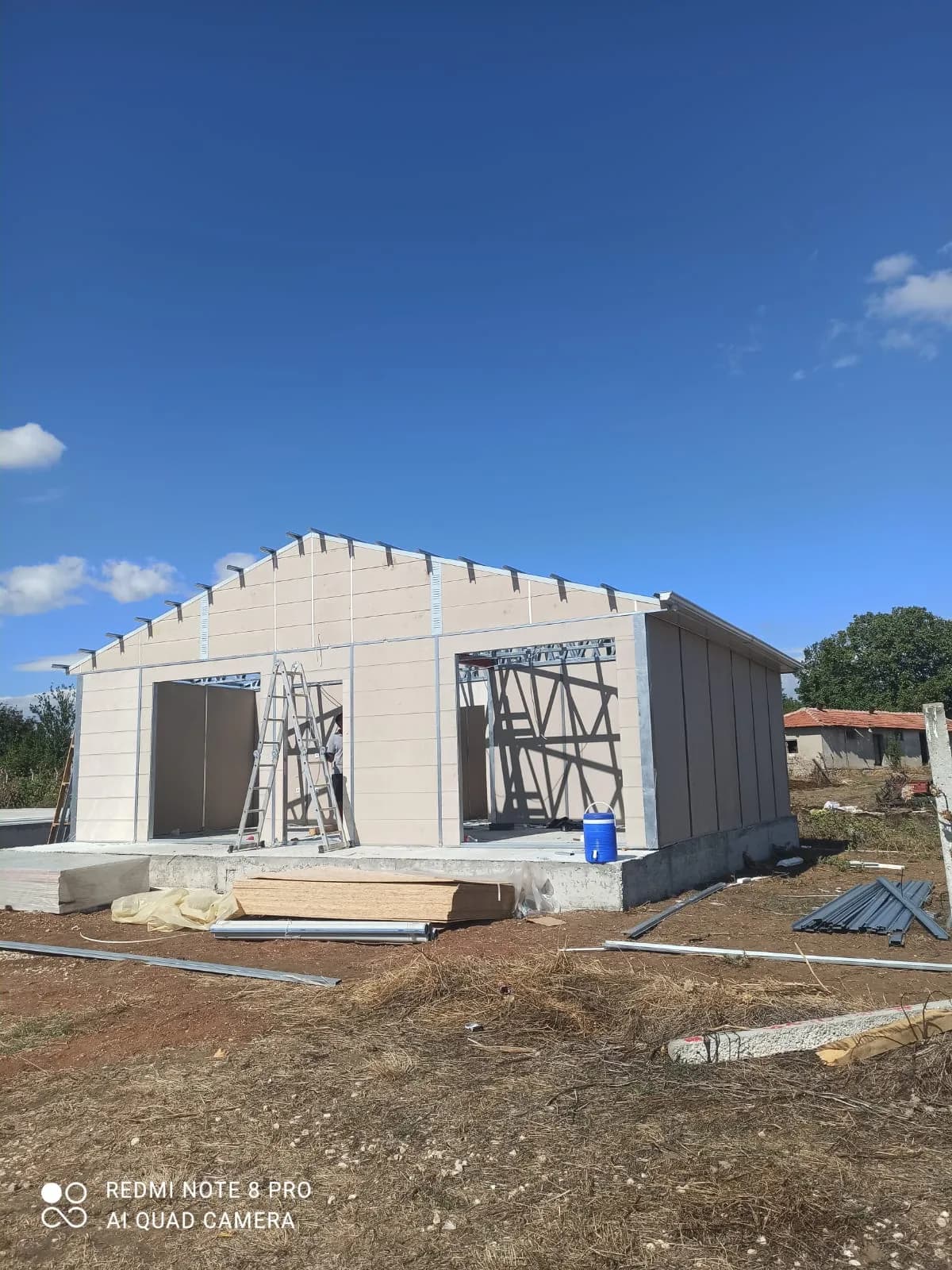85m² Kırklareli Vize Fugalı Metal Kiremit Çatılı Prefabrik Konut Projesi thumbnail 6