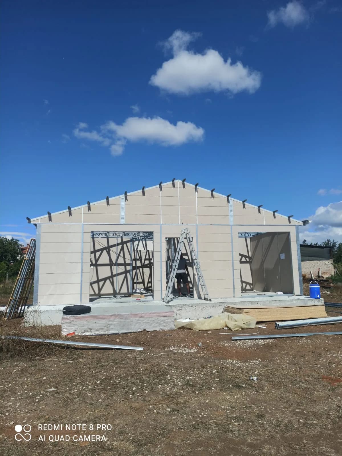 85m² Kırklareli Vize Fugalı Metal Kiremit Çatılı Prefabrik Konut Projesi thumbnail 9