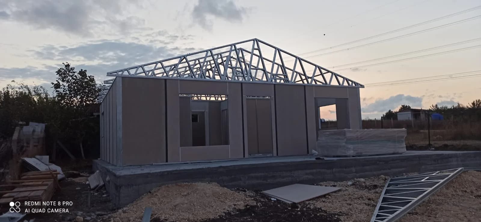 88m² Çatalca İstanbul 3+1 Fugalı Membran Çatılı Prefabrik Villa Projesi thumbnail 8