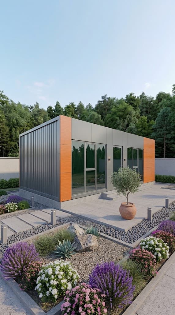 8x4 (32m2) Kompozit Kaplama Konteyner Ofis