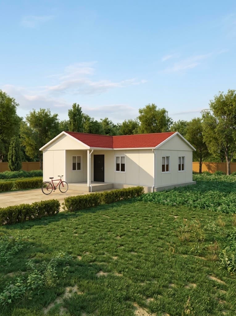 93m2 Tek Katlı Çelik Ev