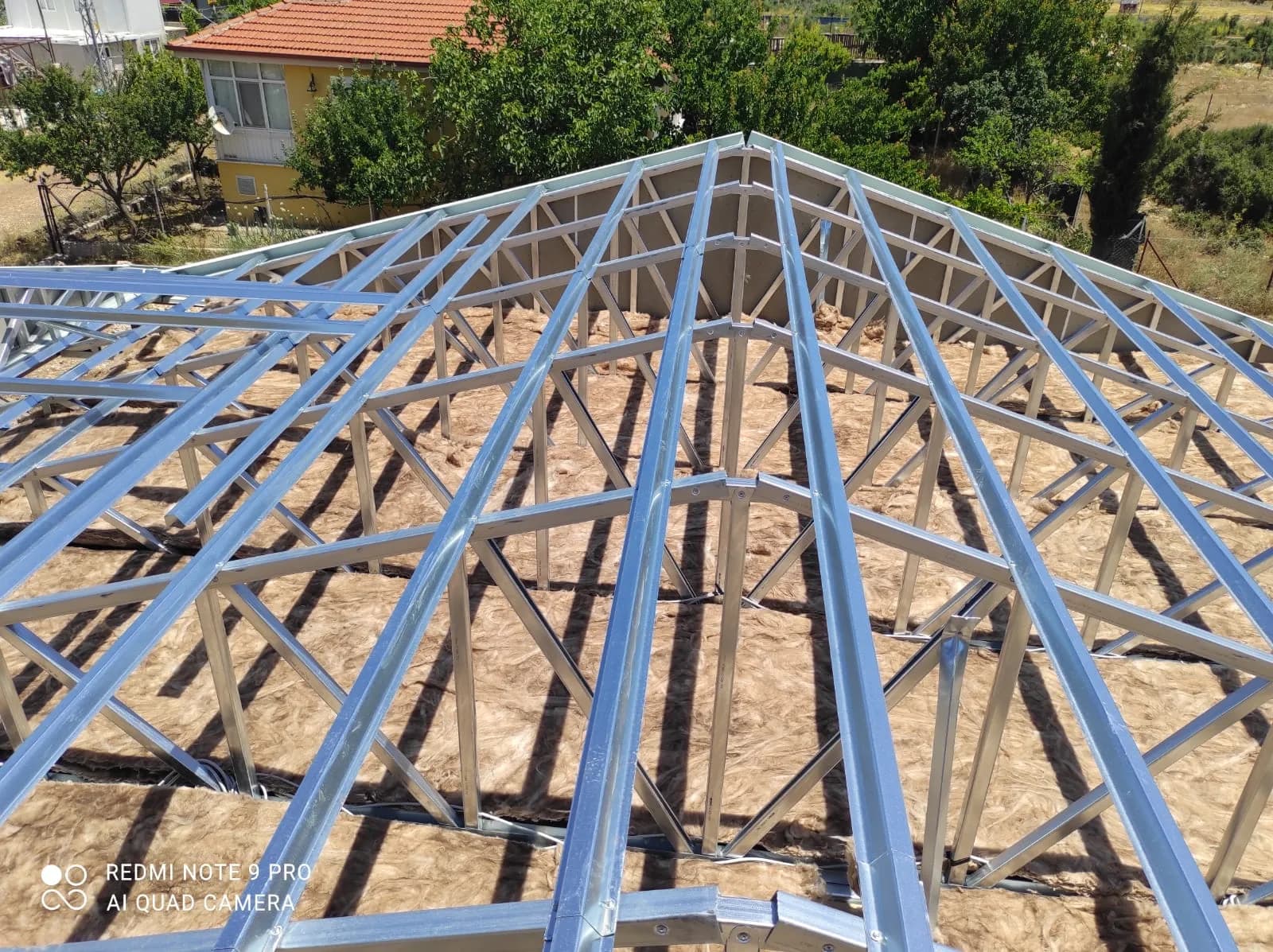 94m² Kırklareli Vize 2.80m Tavan Yüksekliği Verandalı Prefabrik Villa thumbnail 11
