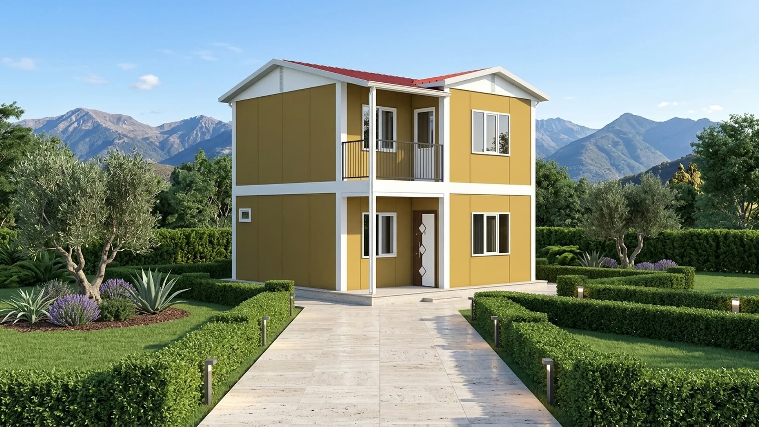 Çift Katlı Prefabrik 82m2 - Görsel 1