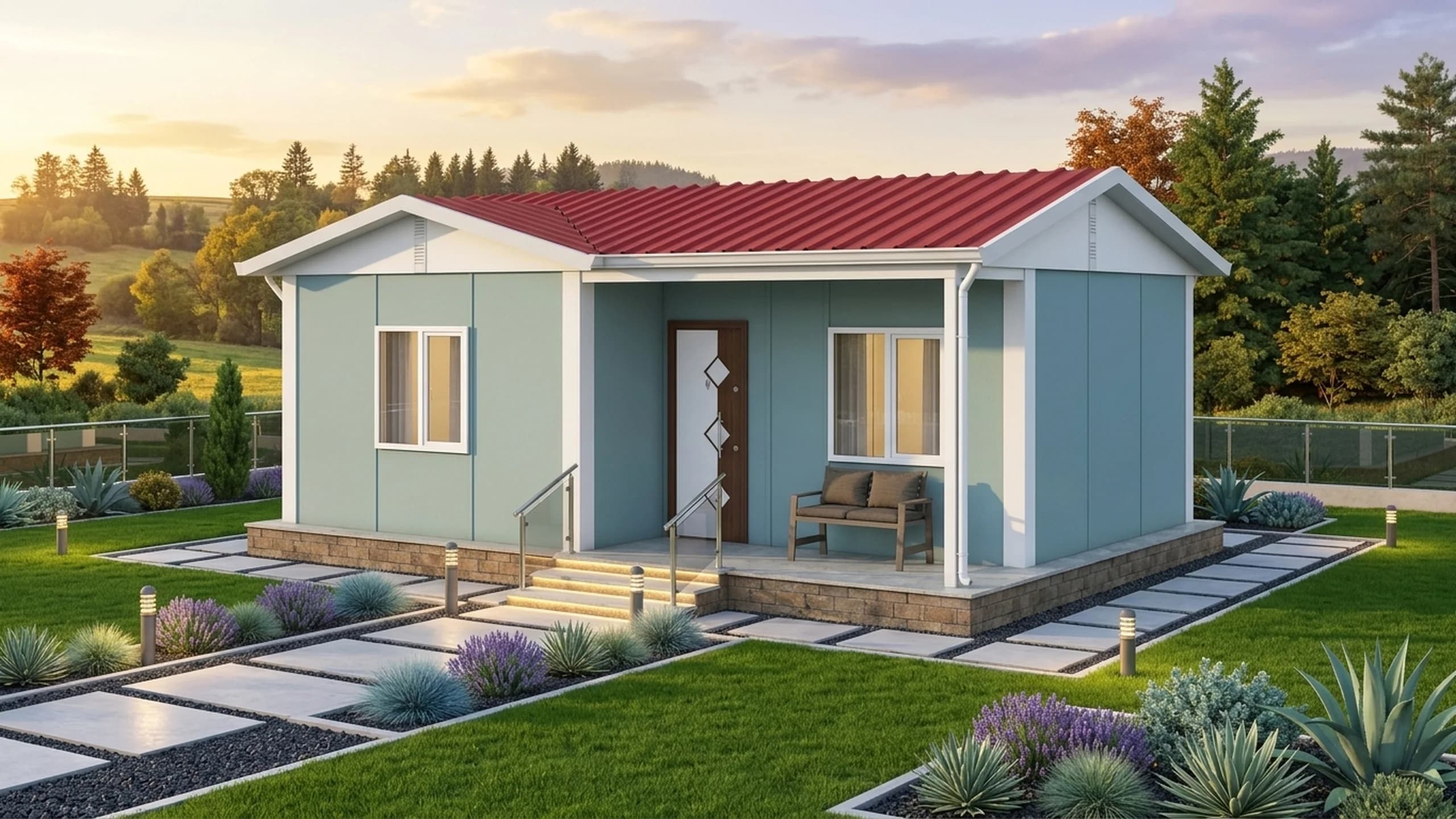 Tek Katlı Prefabrik 40m2 - Görsel 1
