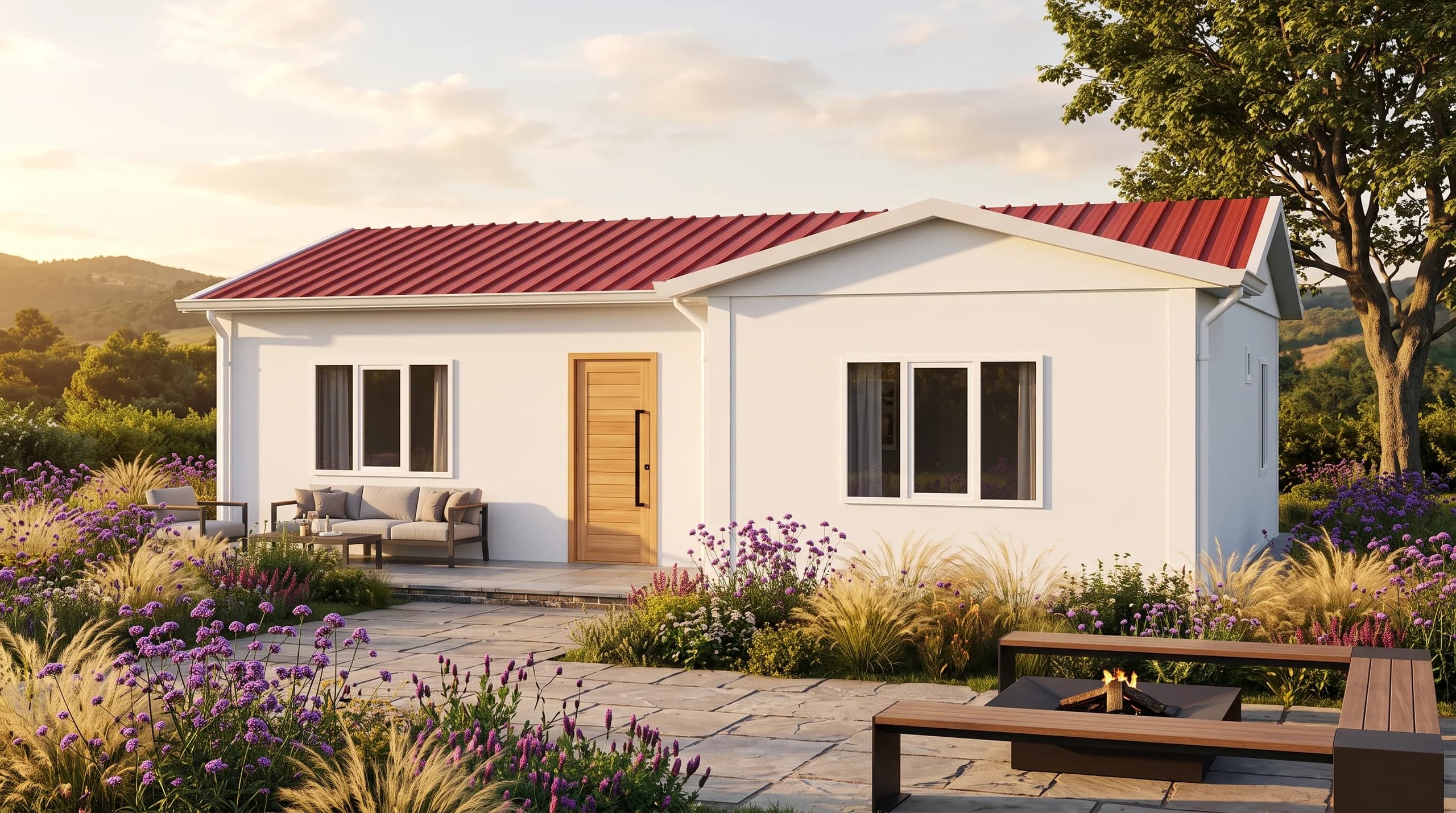 Tek Katlı Prefabrik 75m2 - Görsel 1